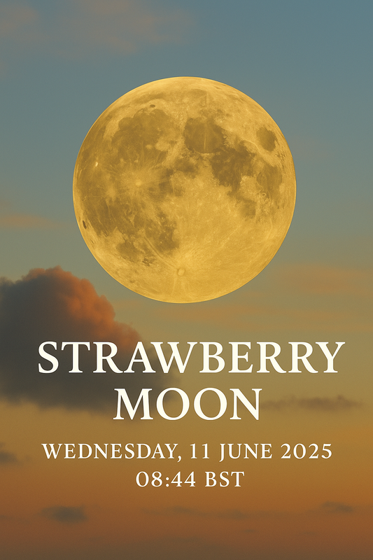 Strawberry 🍓 Full Moon