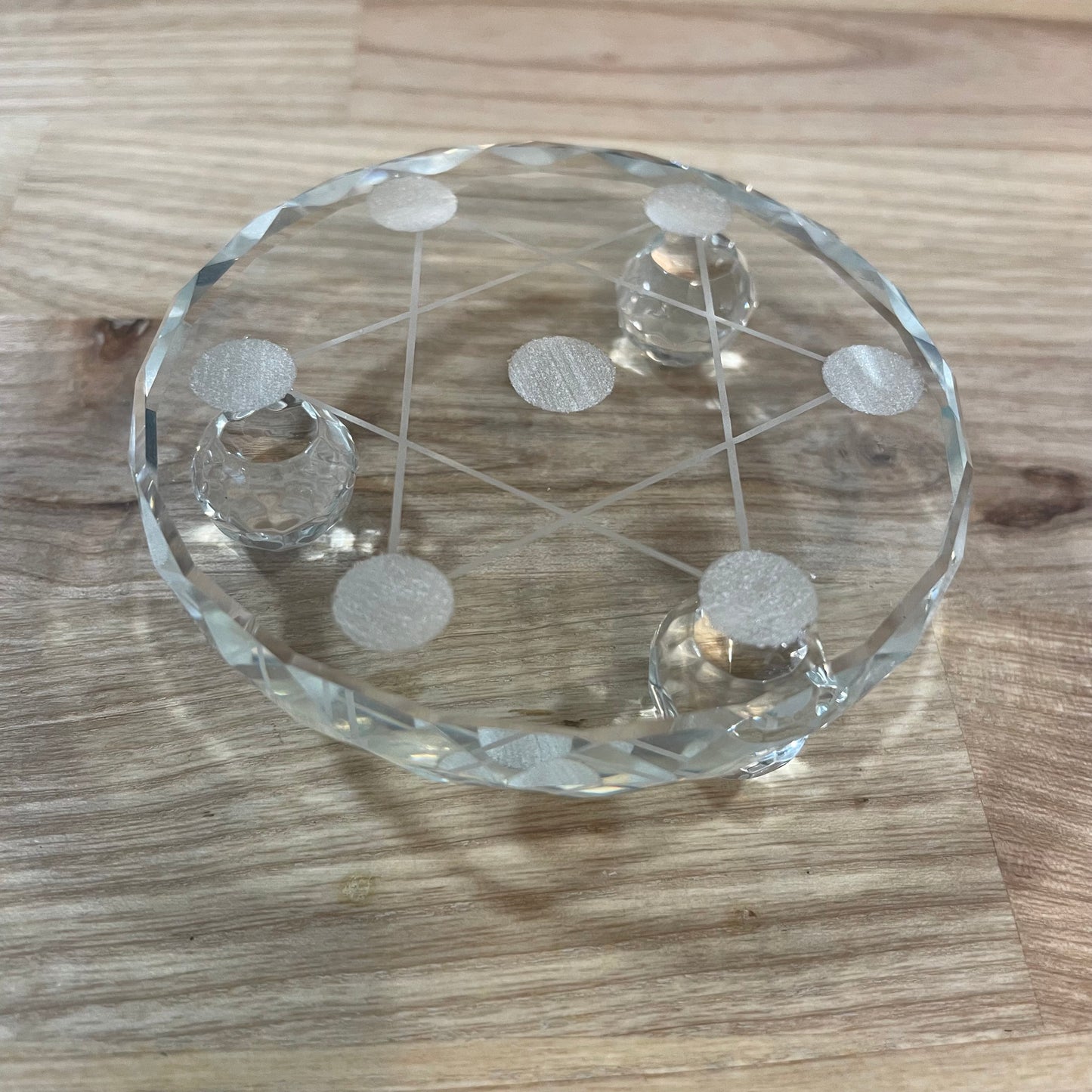 Chakra Crystal Grid & Pendulum Set