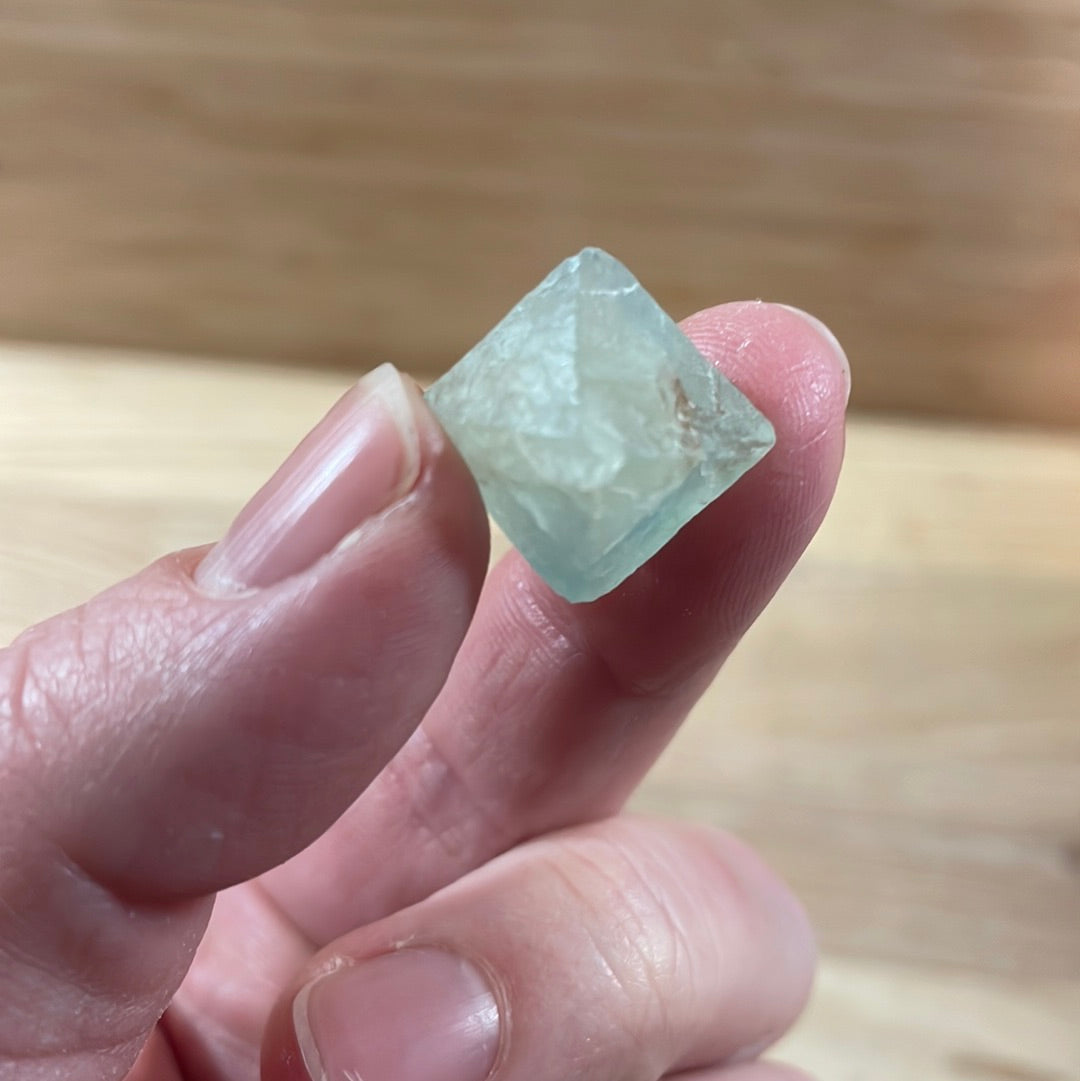 Fluorite Octahedrons