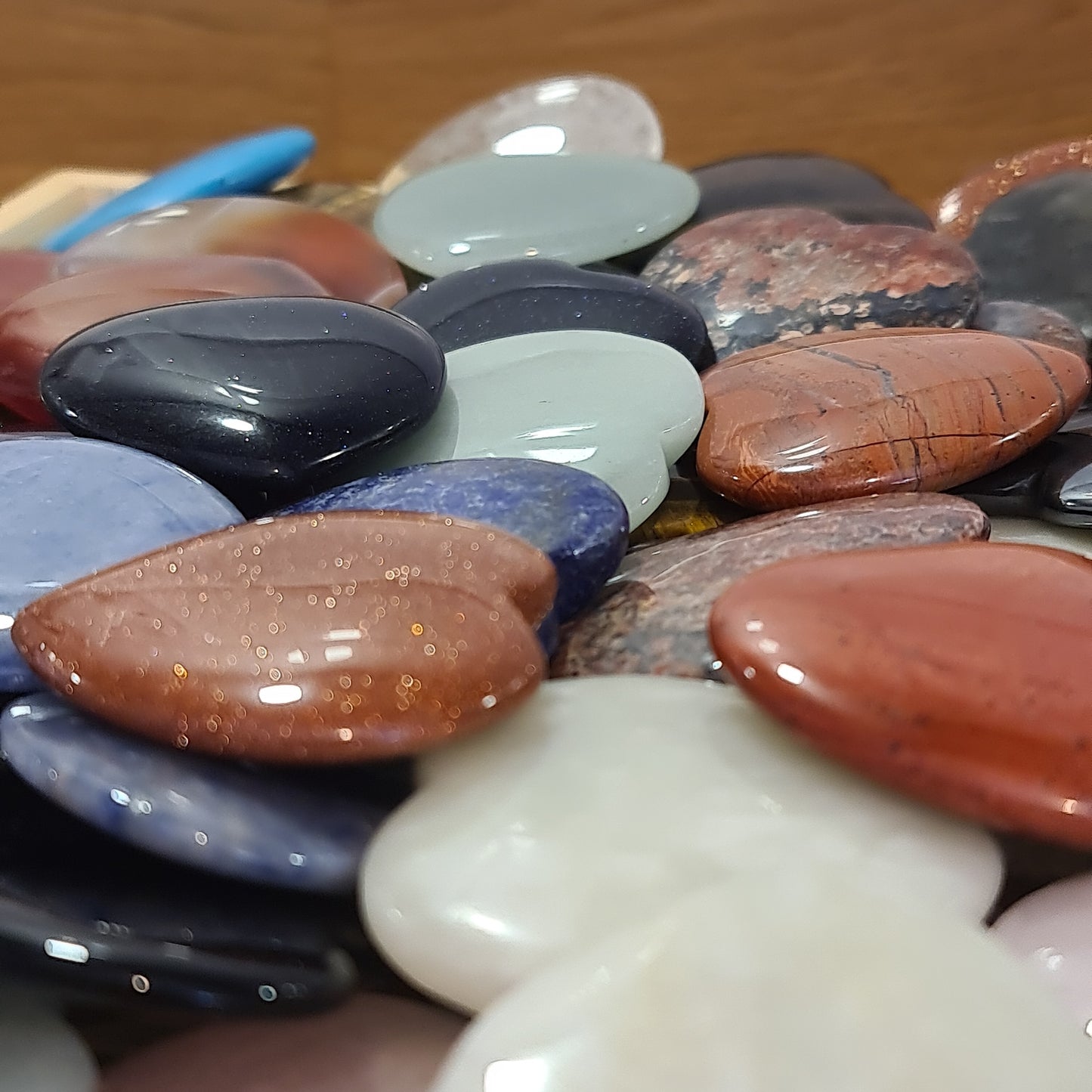 Flat Crystal Hearts