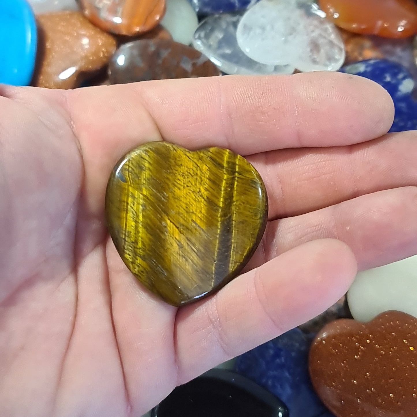Flat Crystal Hearts