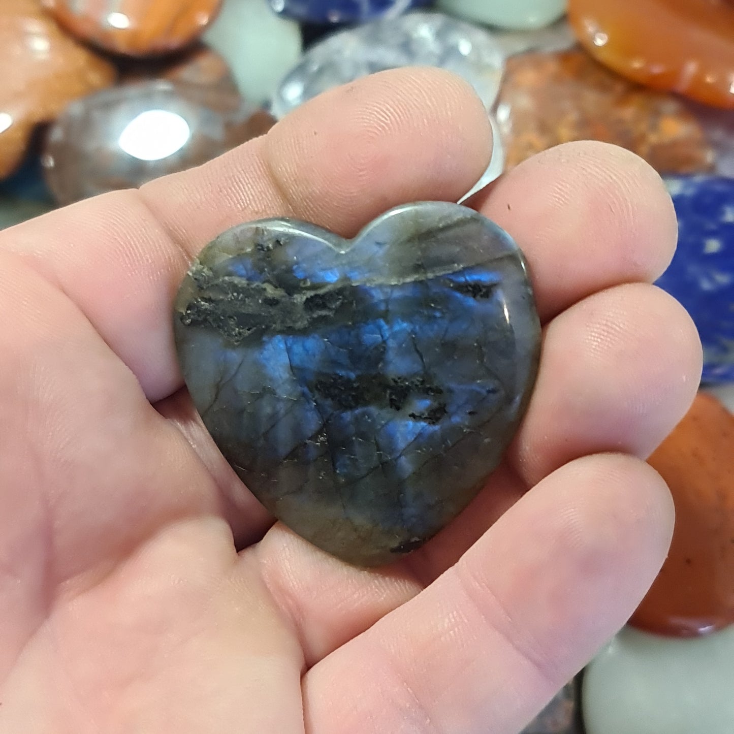 Flat Crystal Hearts
