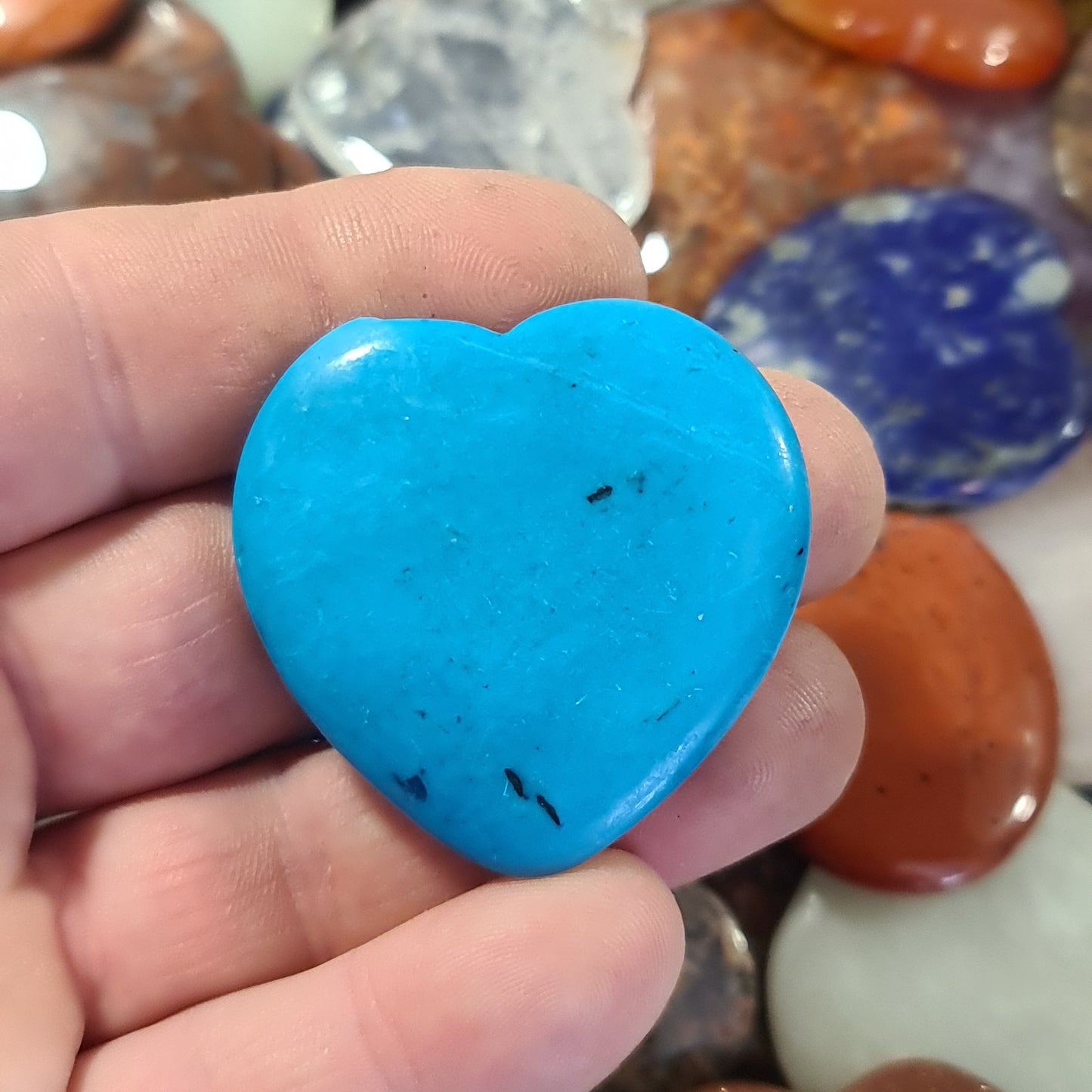 Flat Crystal Hearts