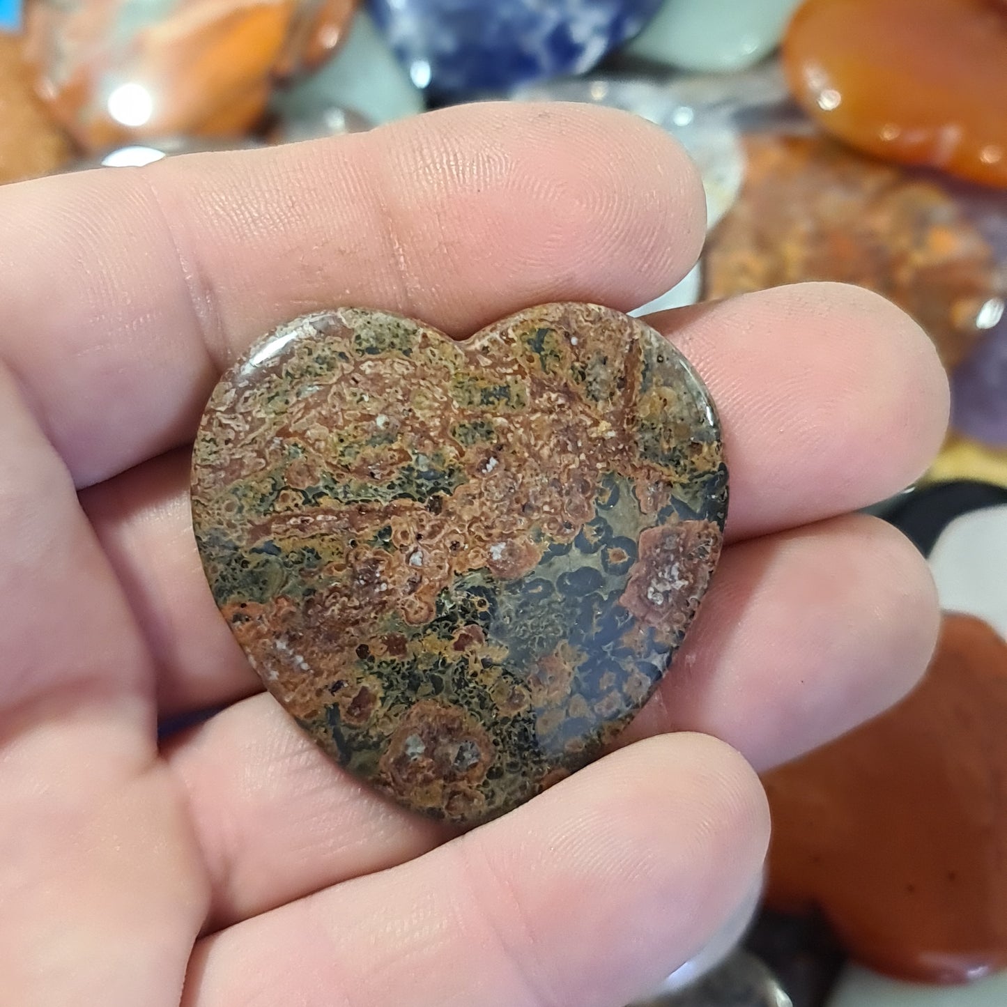 Flat Crystal Hearts