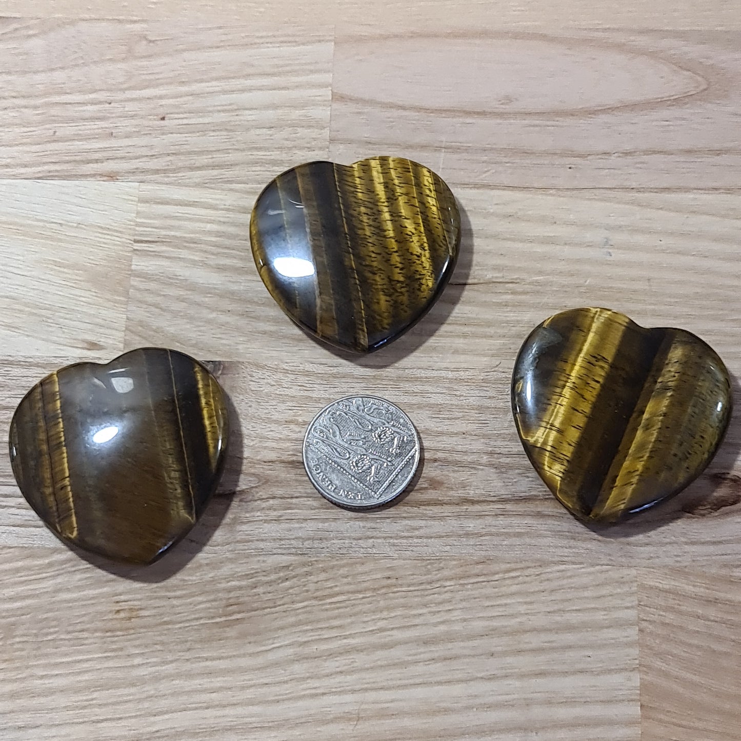 Flat Crystal Hearts