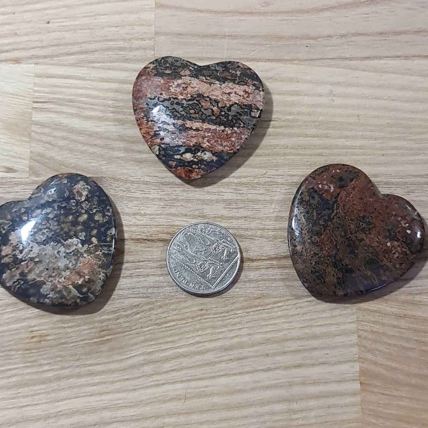Flat Crystal Hearts
