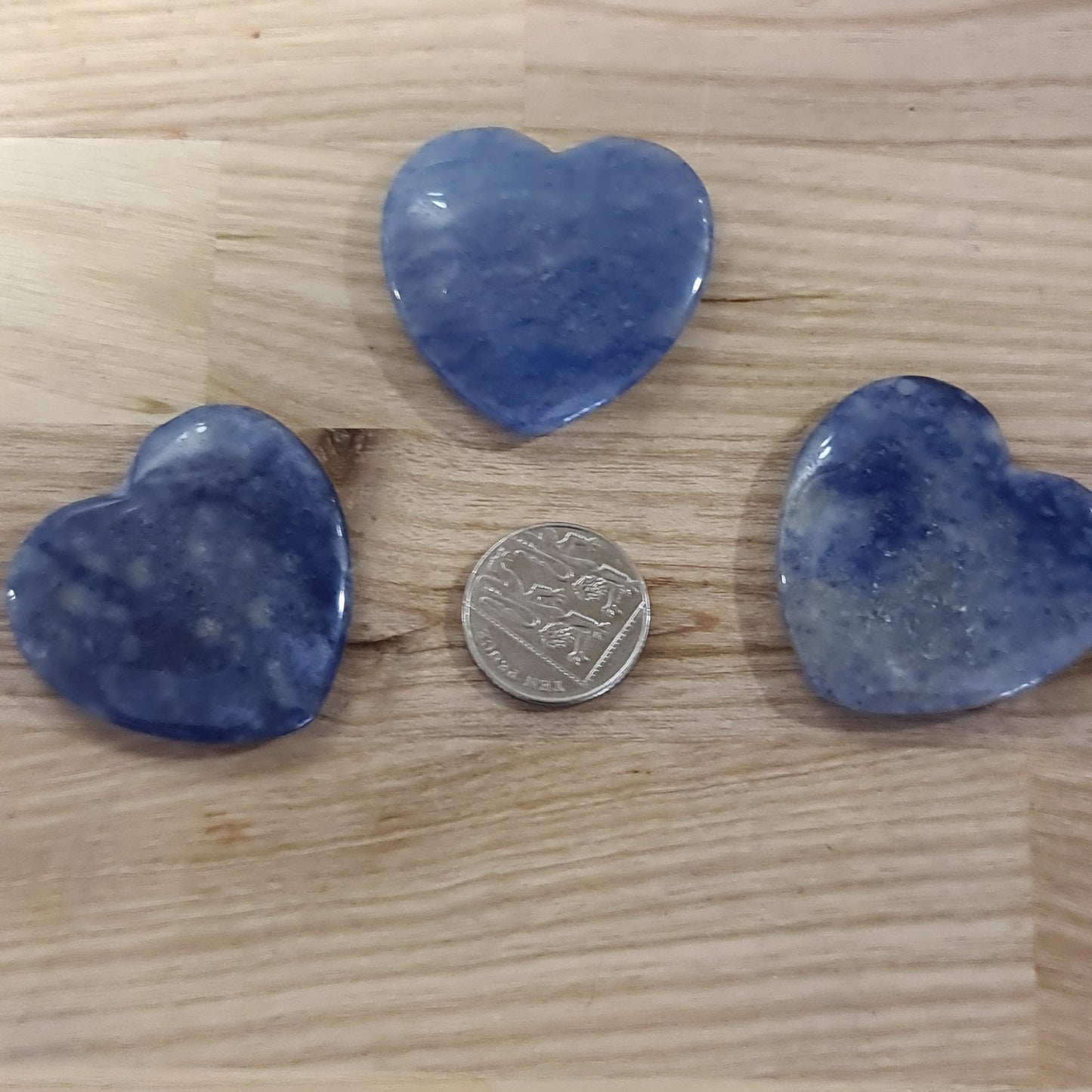 Flat Crystal Hearts
