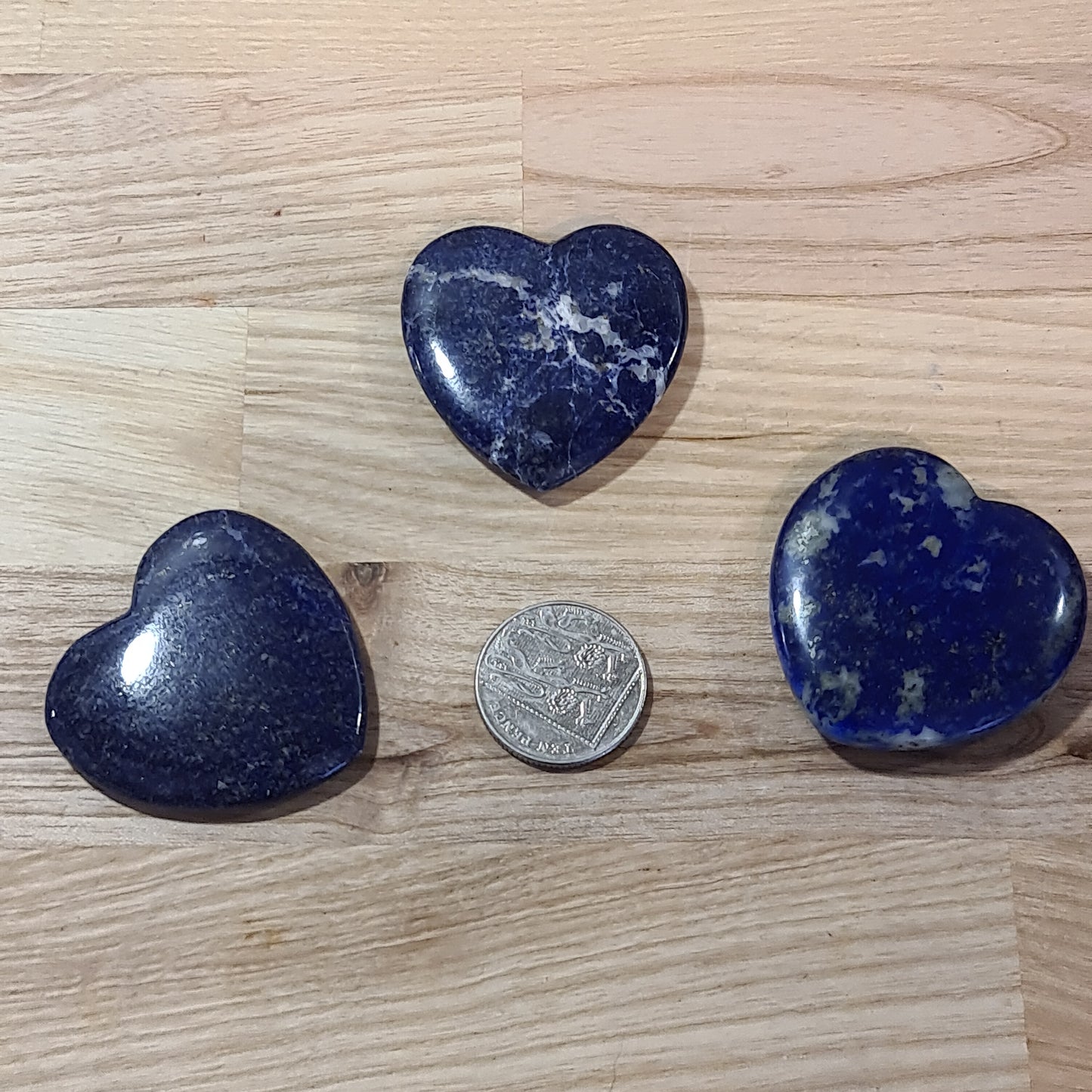 Flat Crystal Hearts