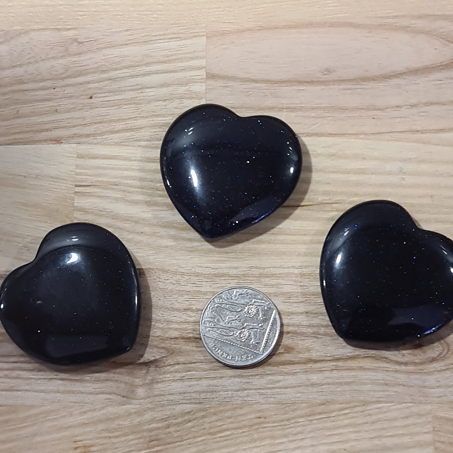 Flat Crystal Hearts