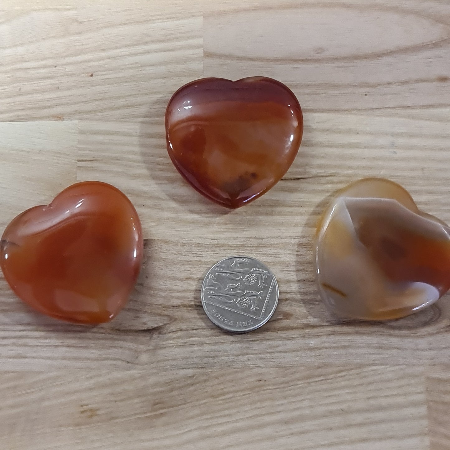 Flat Crystal Hearts