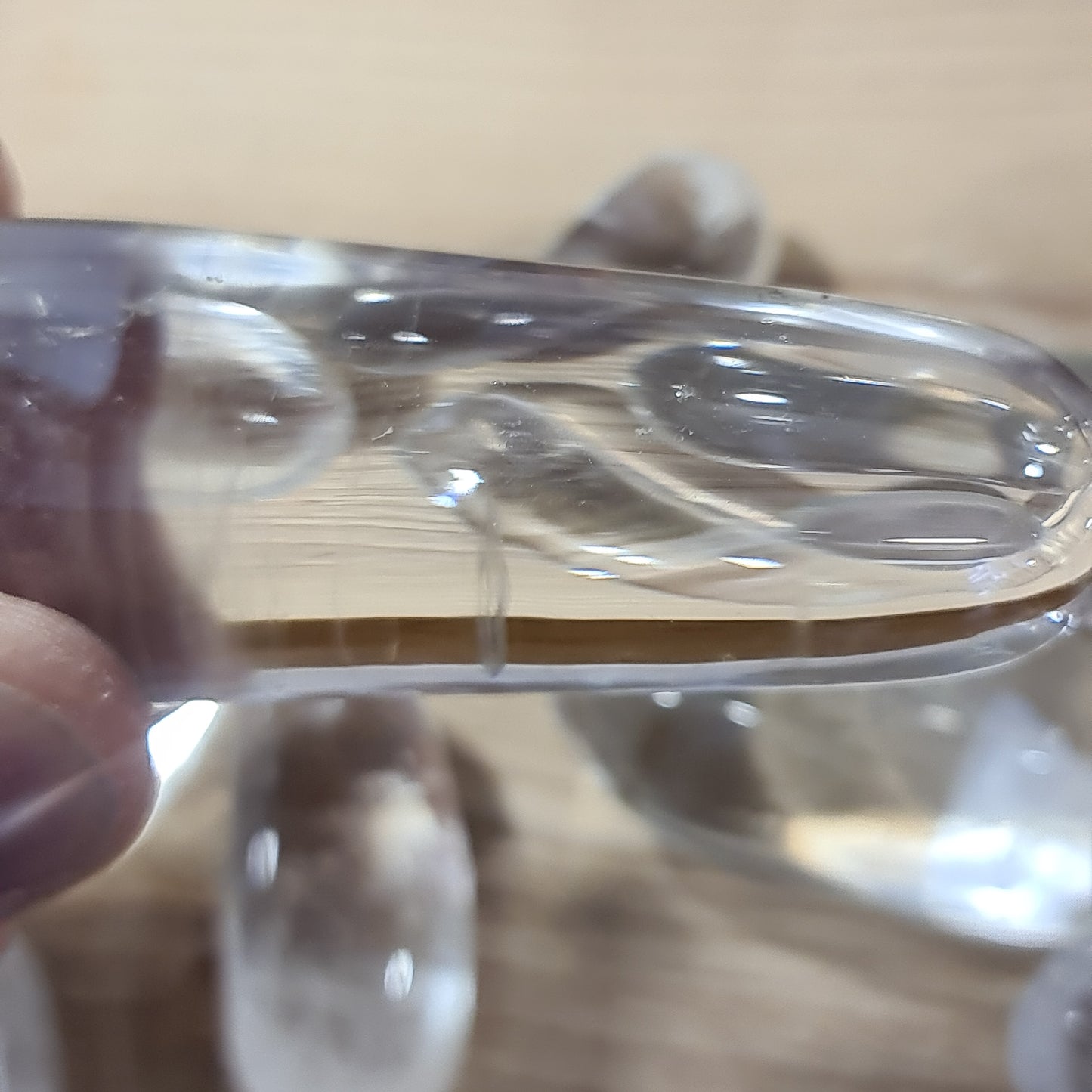 Clear Quartz Mirror Polished Pebbles