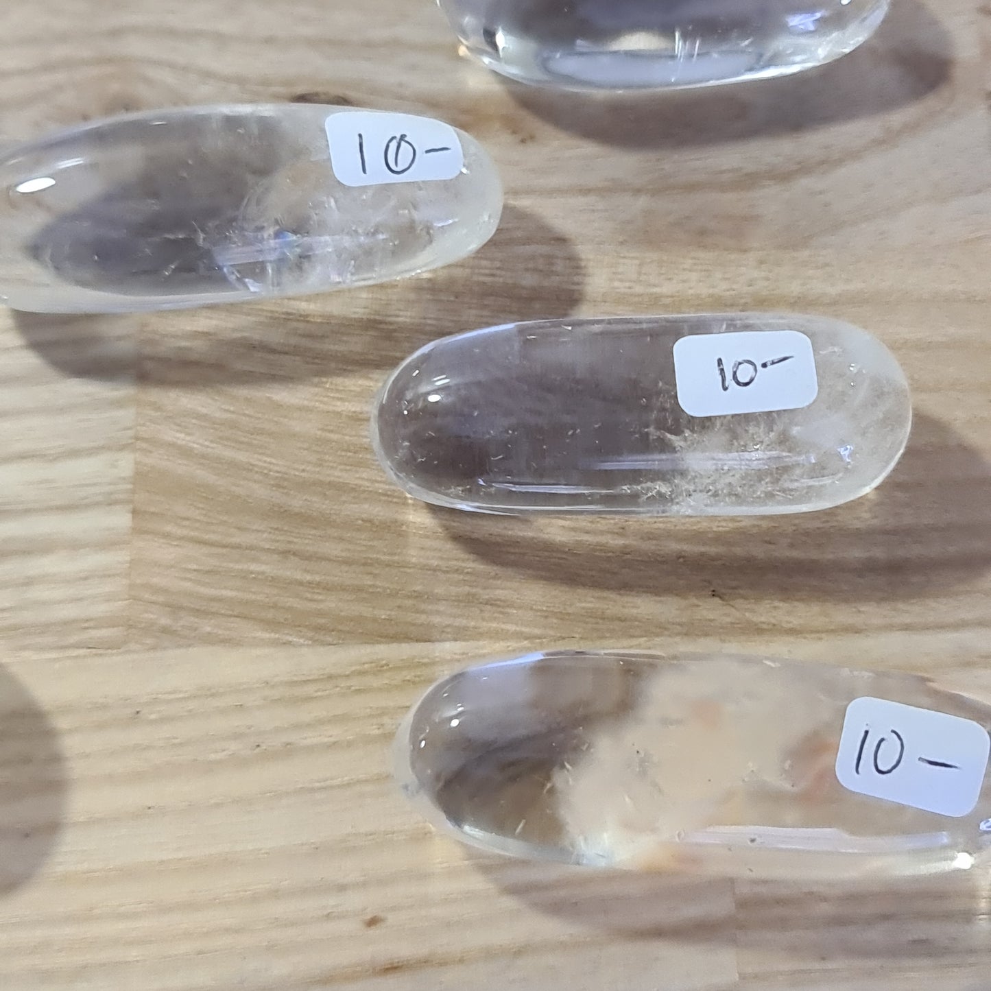 Clear Quartz Mirror Polished Pebbles