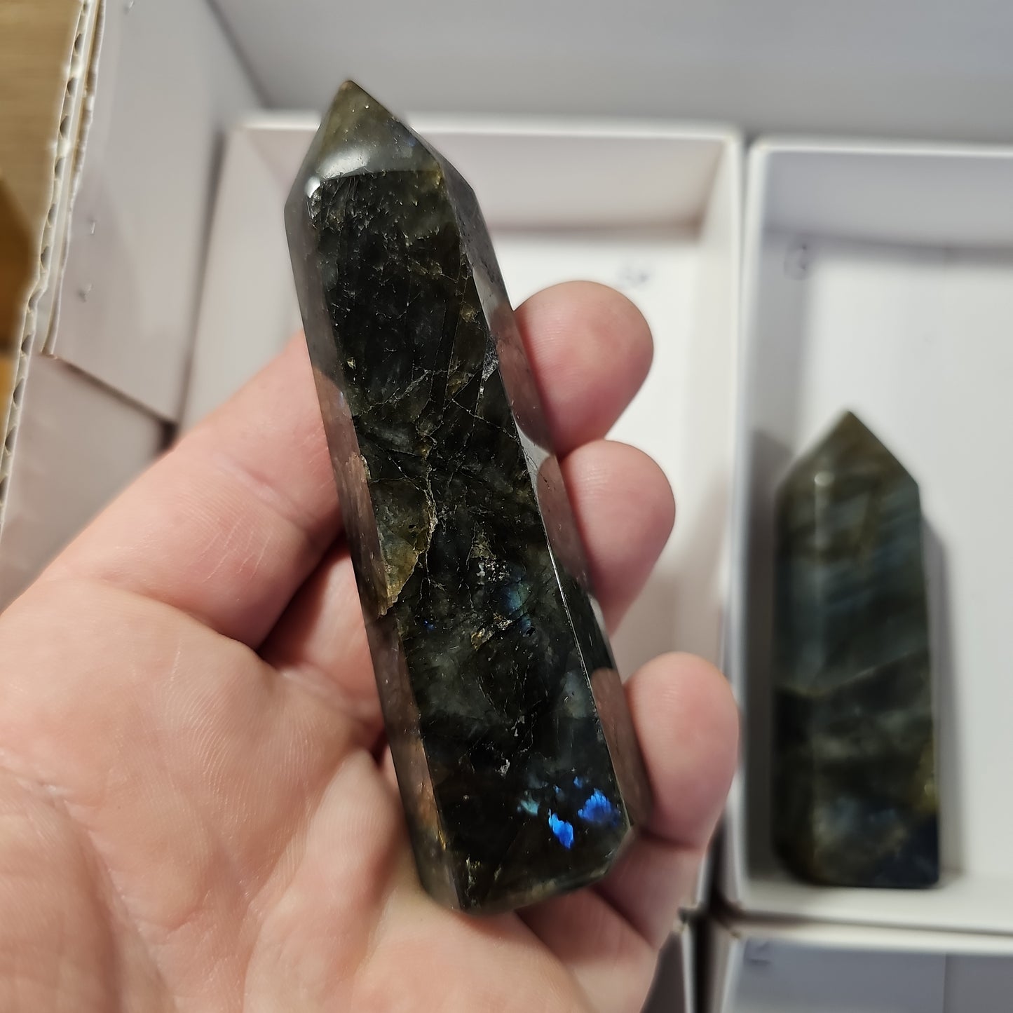 Labradorite Points A Grade