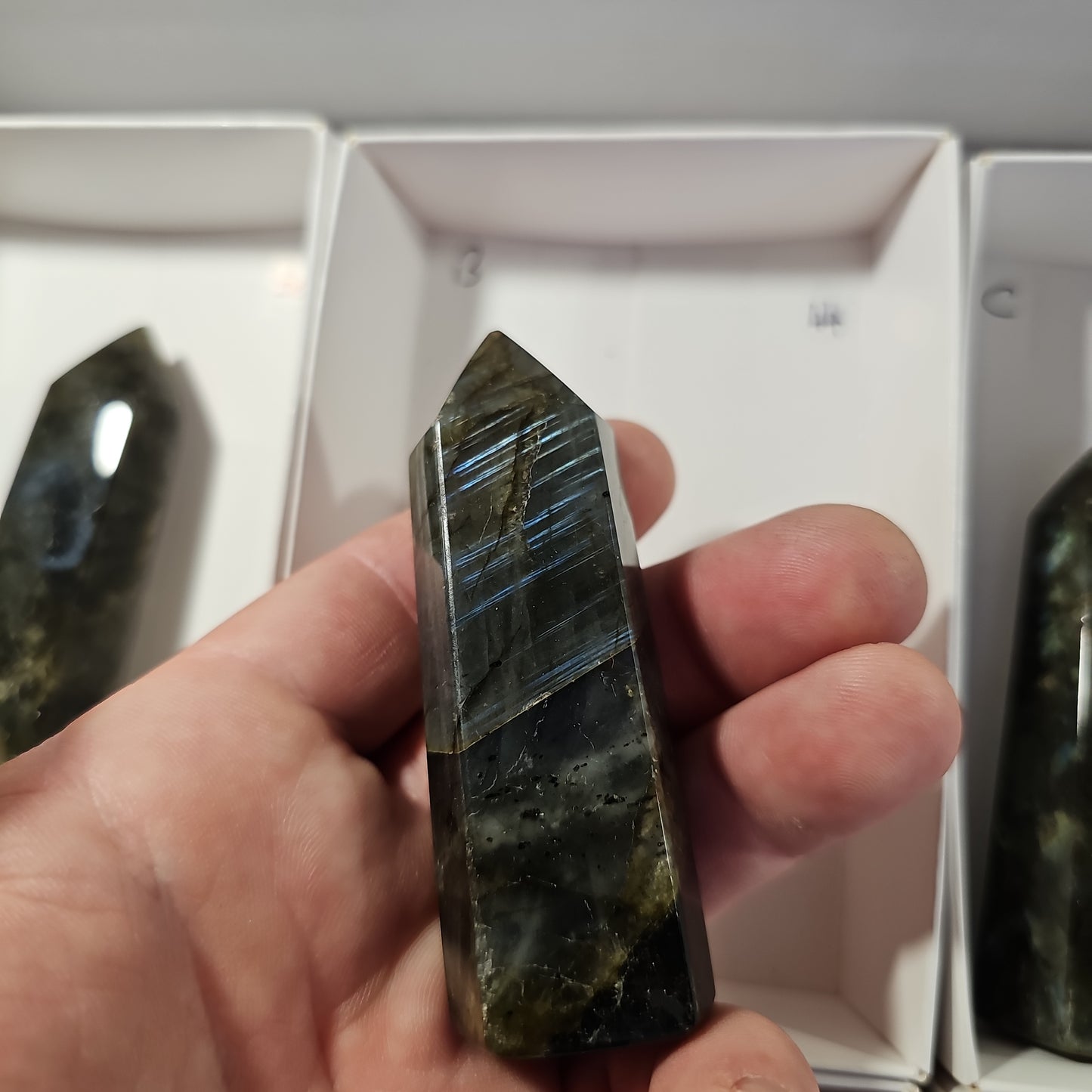 Labradorite Points A Grade