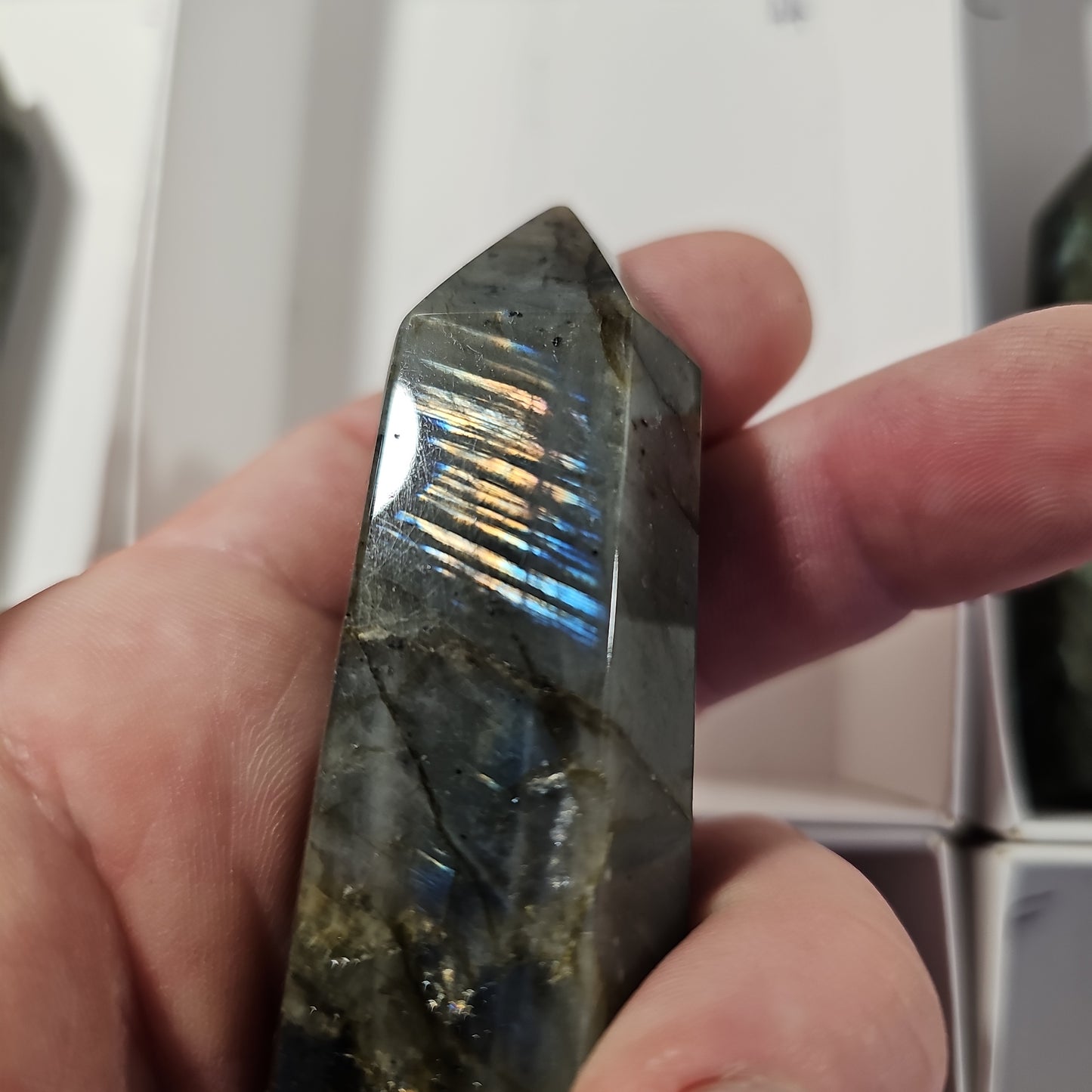 Labradorite Points A Grade