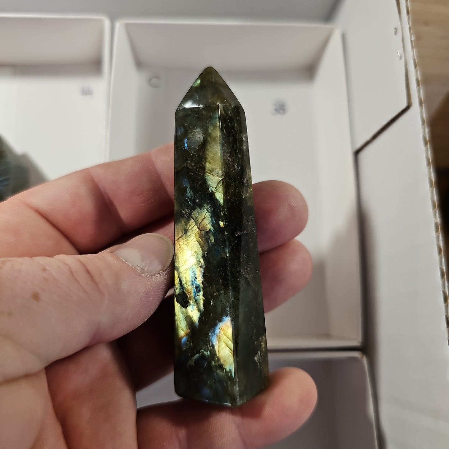 Labradorite Points A Grade
