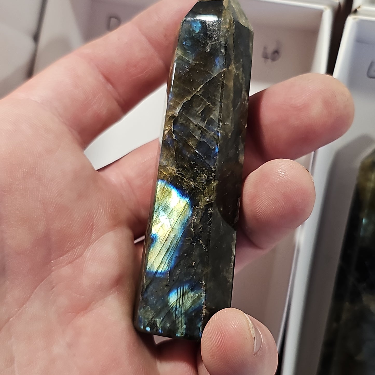 Labradorite Points A Grade