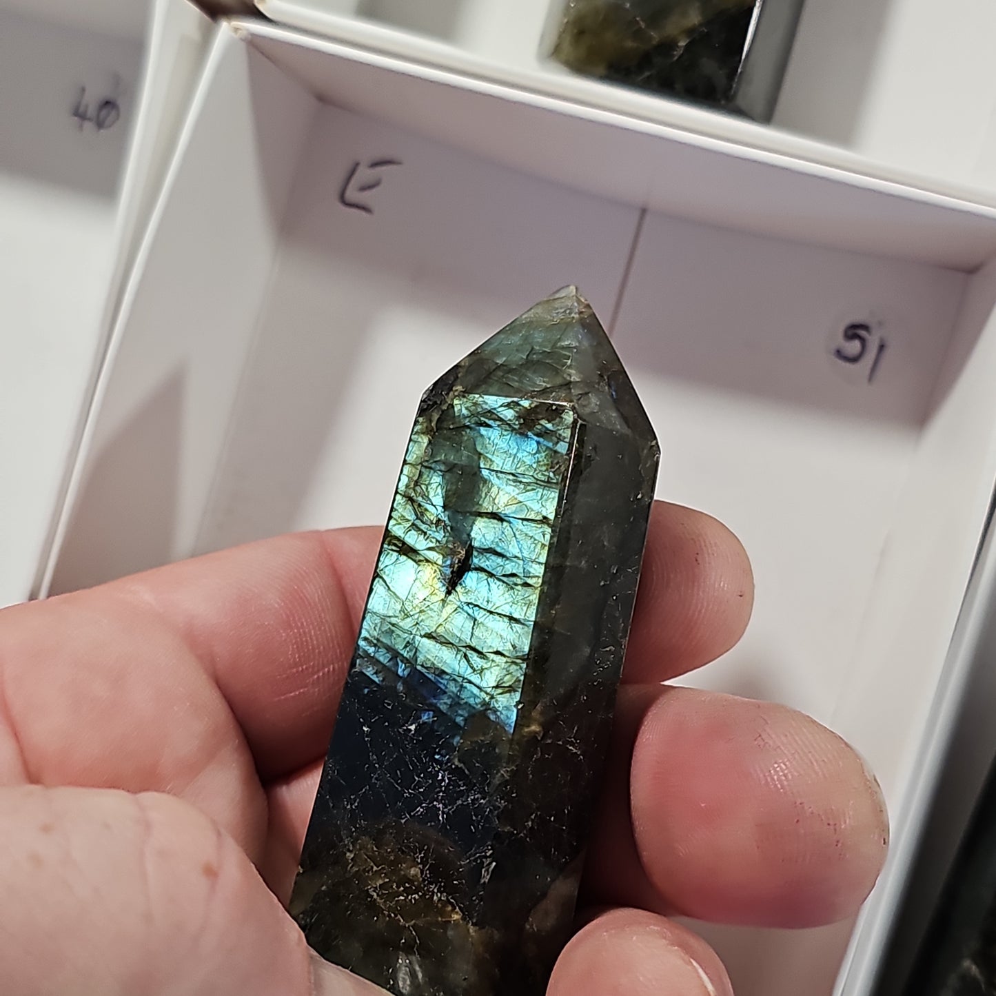 Labradorite Points A Grade