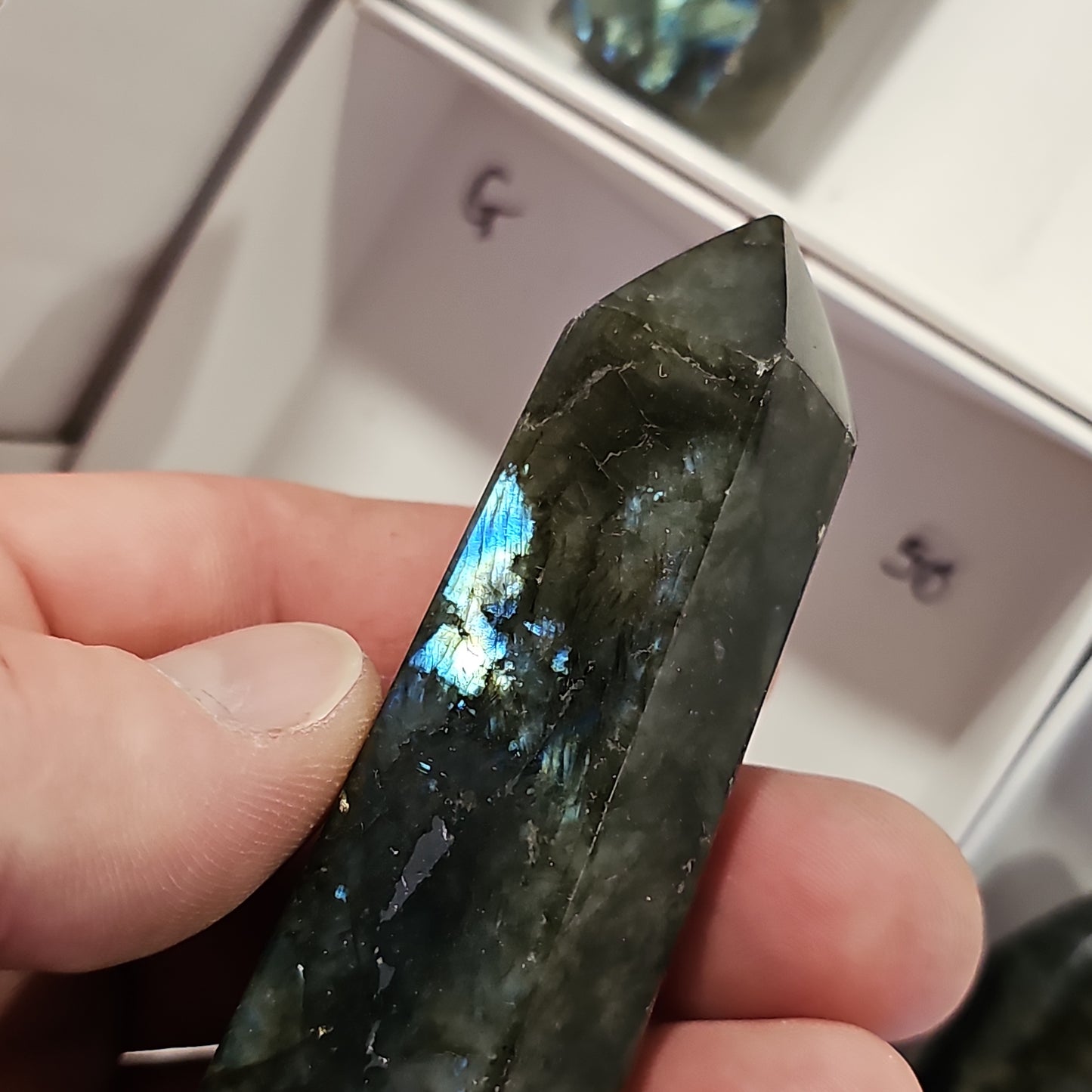 Labradorite Points A Grade