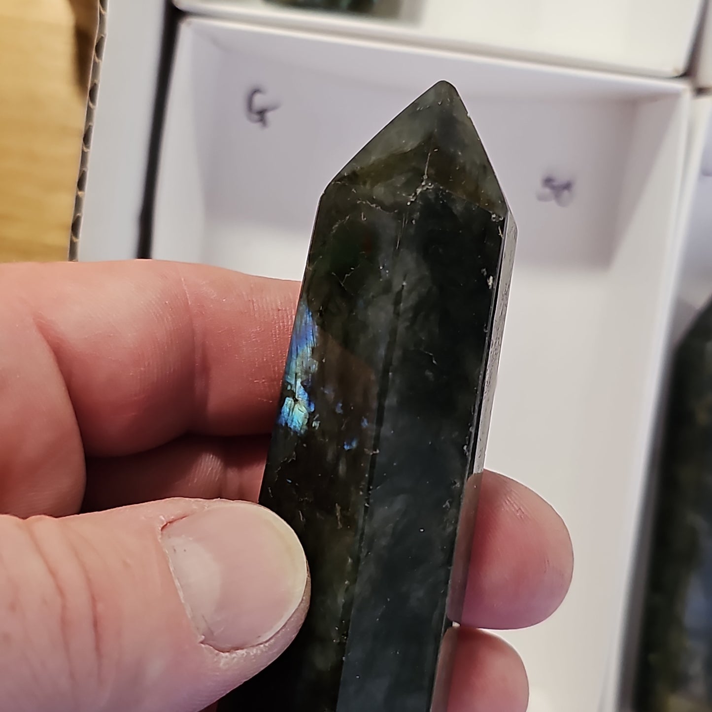 Labradorite Points A Grade