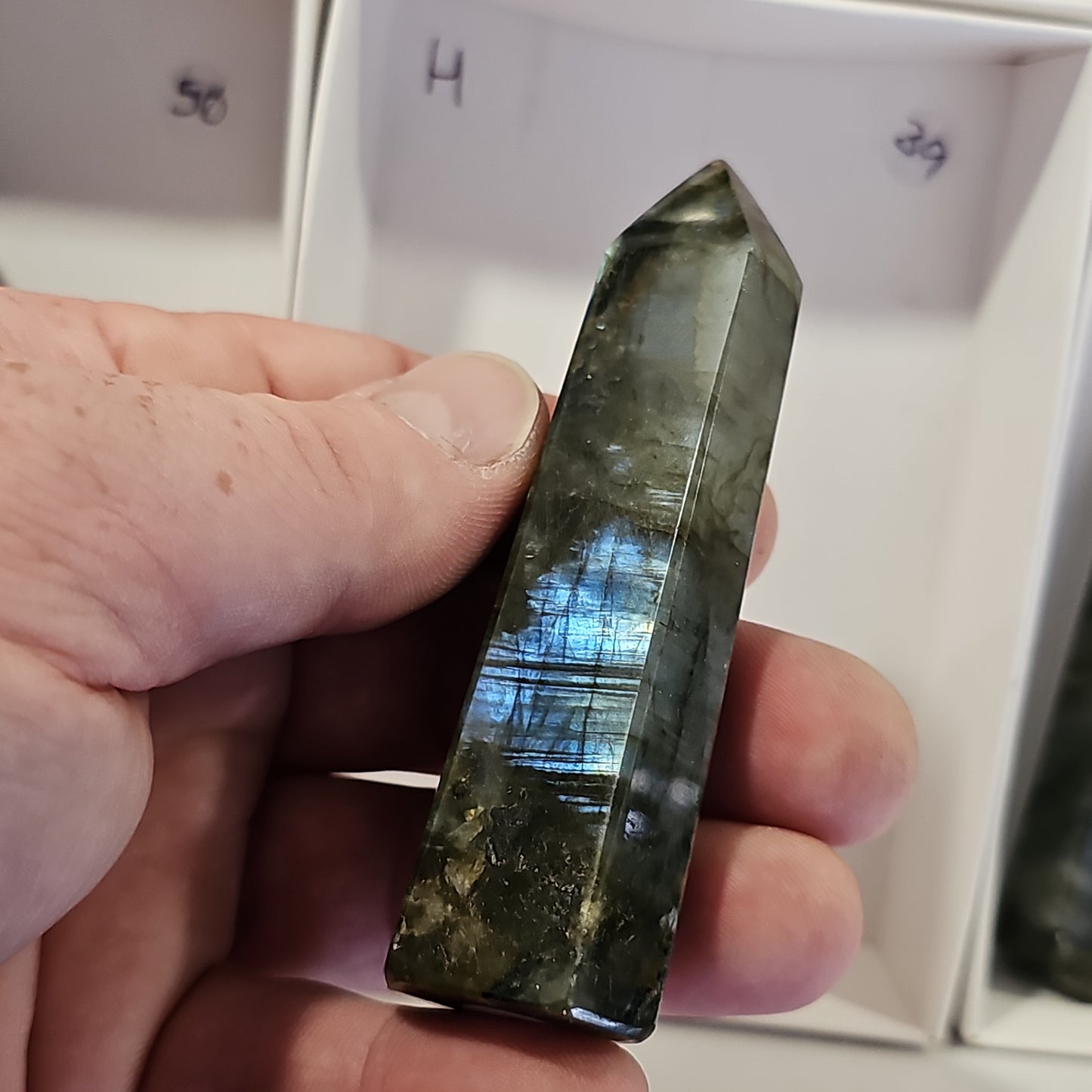 Labradorite Points A Grade