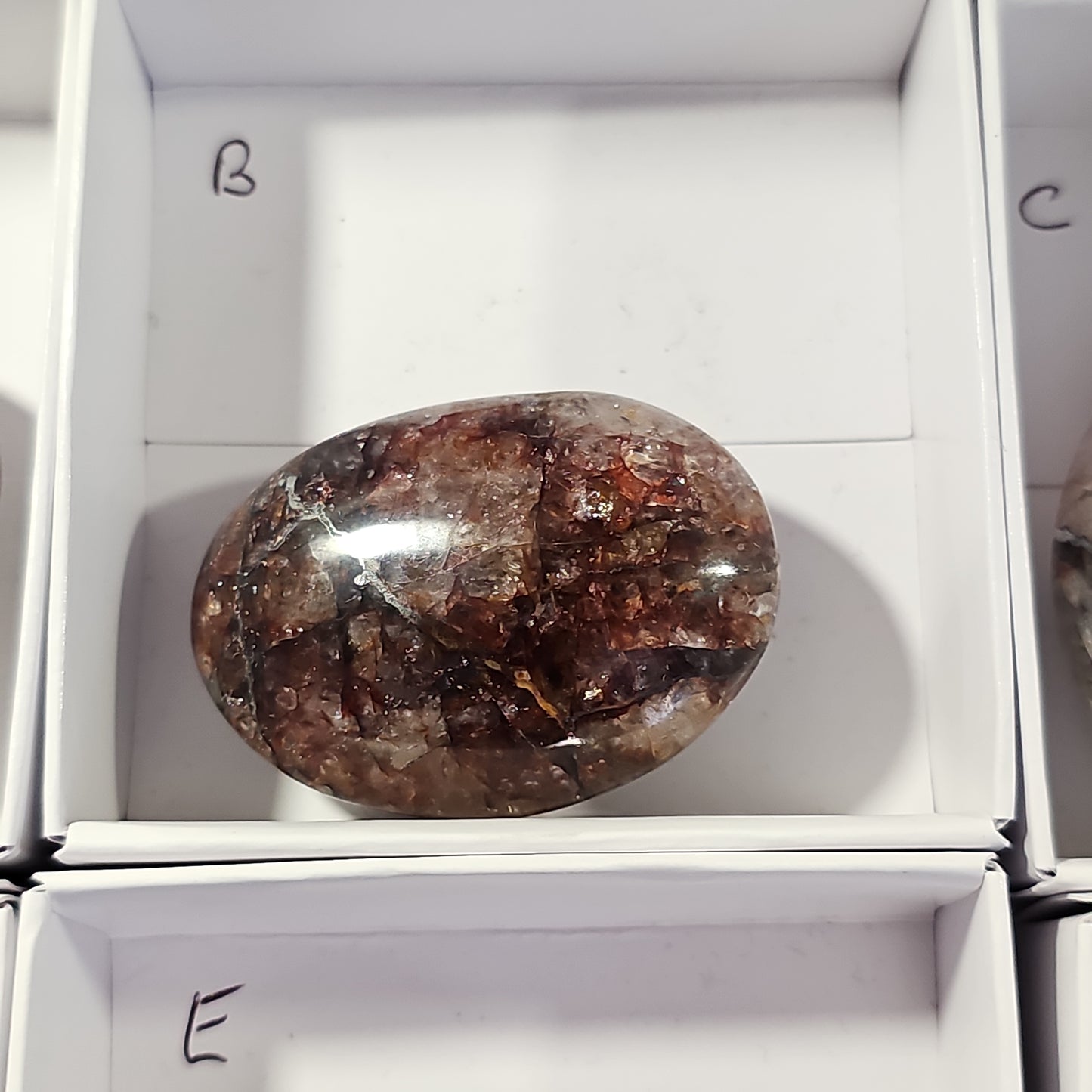 Hematoid Quartz Pebbles