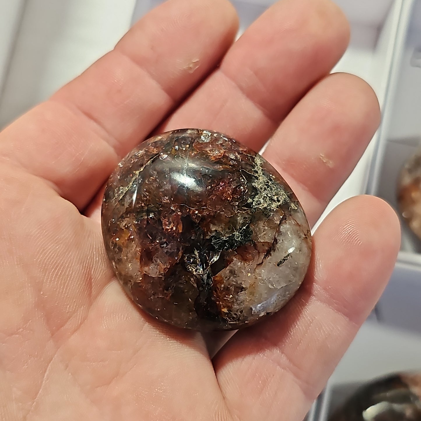 Hematoid Quartz Pebbles