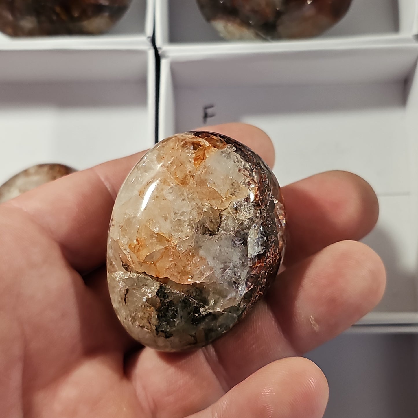 Hematoid Quartz Pebbles