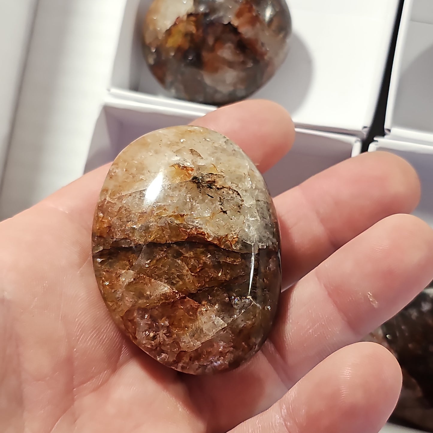 Hematoid Quartz Pebbles