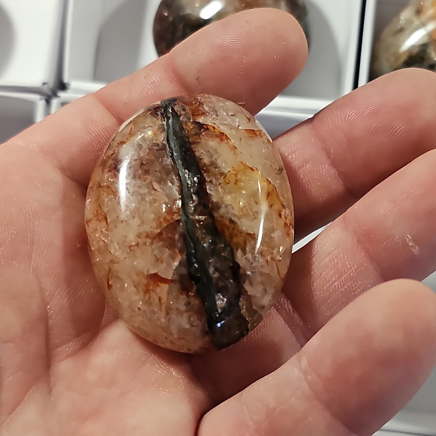 Hematoid Quartz Pebbles