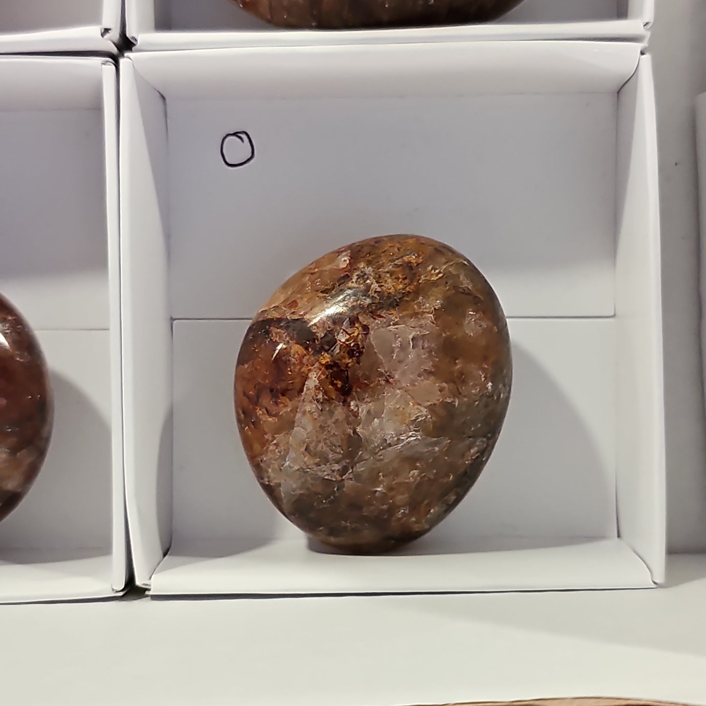 Hematoid Quartz Pebbles