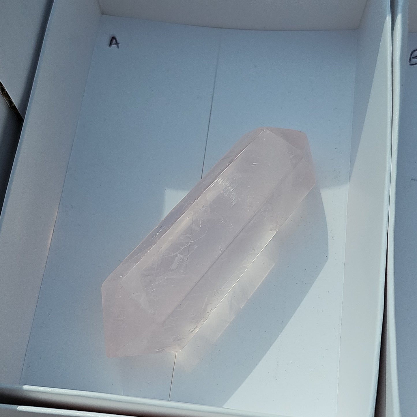 Rose Quartz DTs (Double Terminated Points)