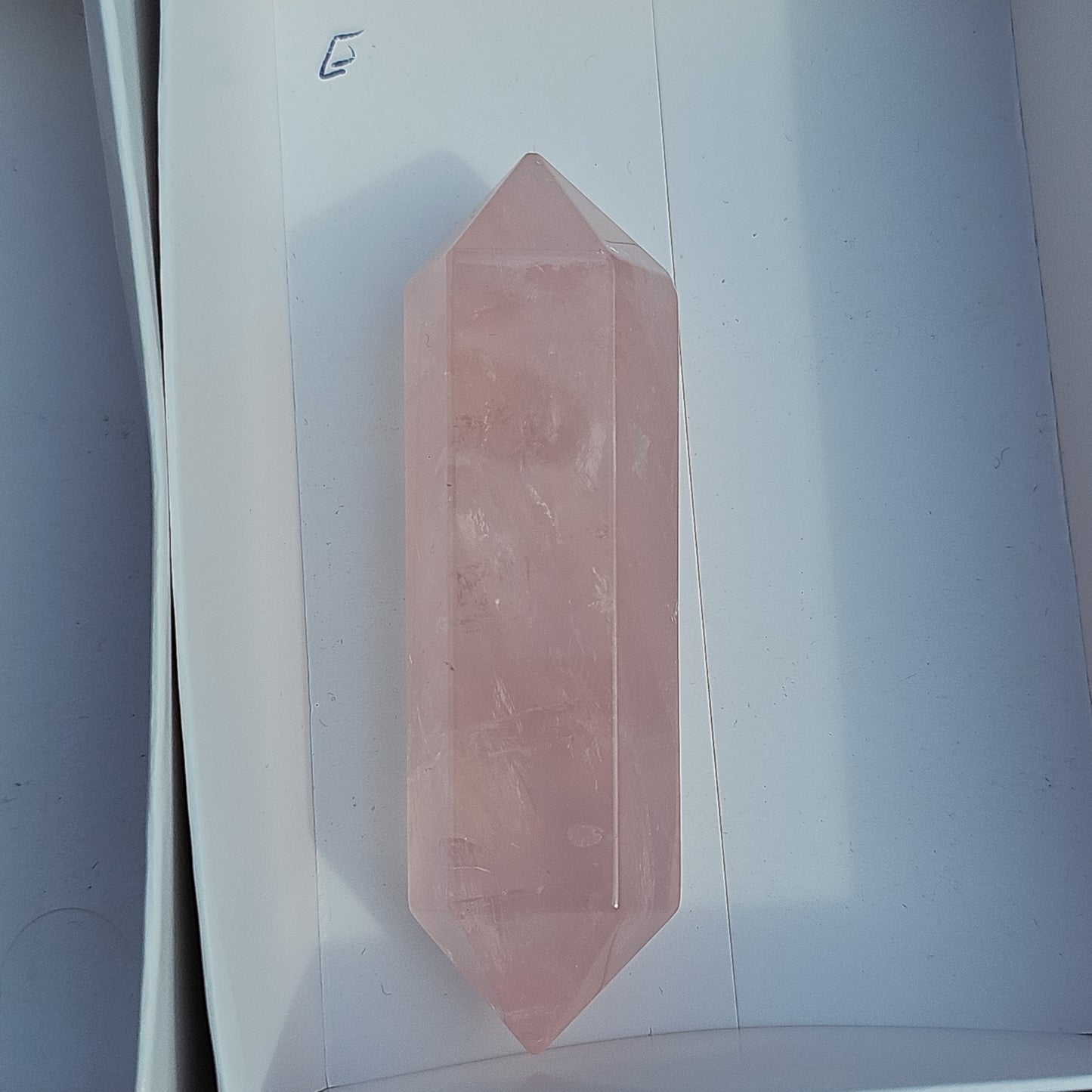 Rose Quartz DTs (Double Terminated Points)