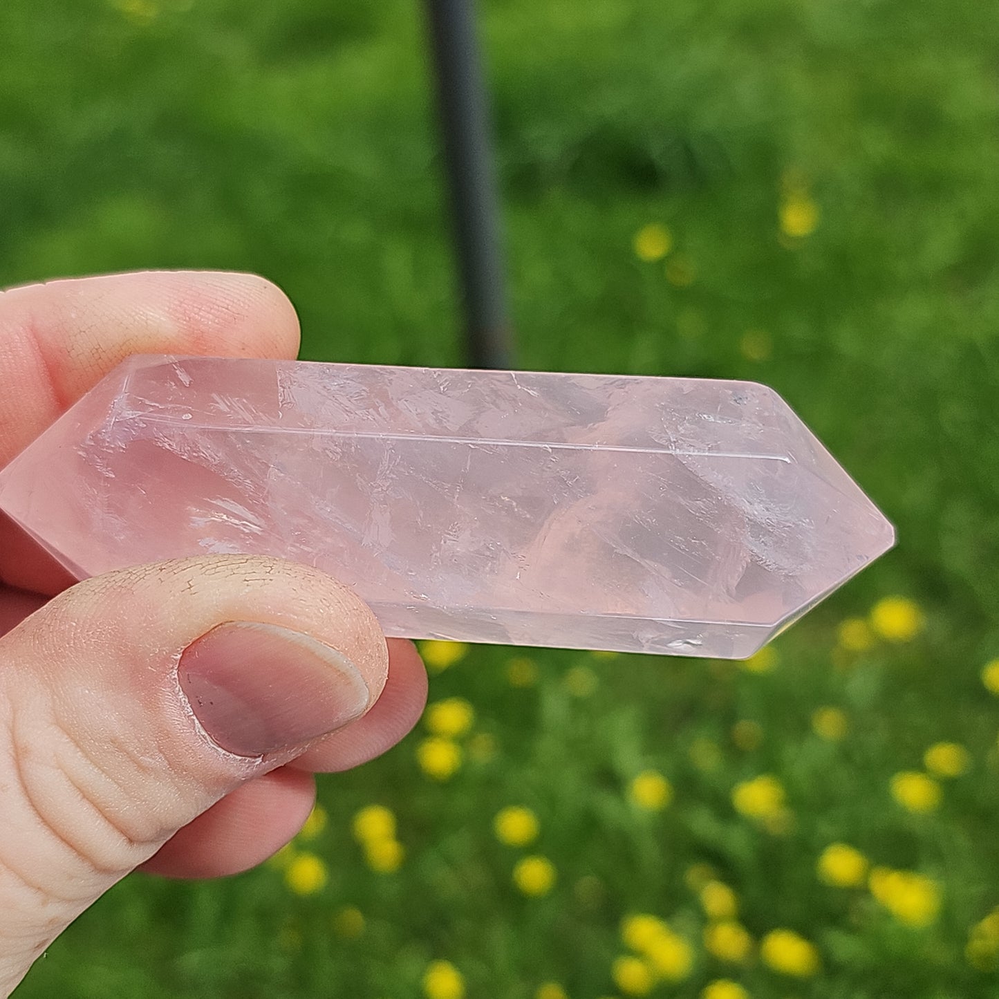Rose Quartz DTs (Double Terminated Points)