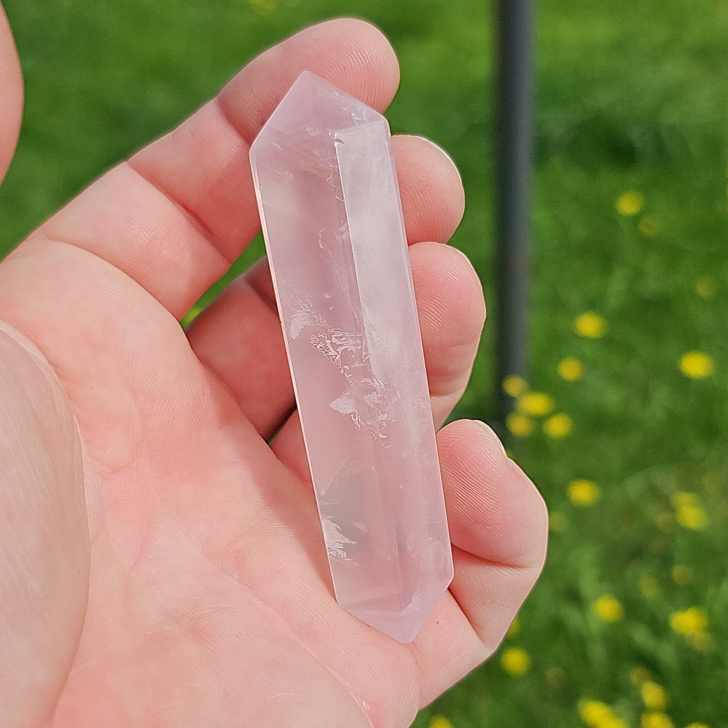 Rose Quartz DTs (Double Terminated Points)