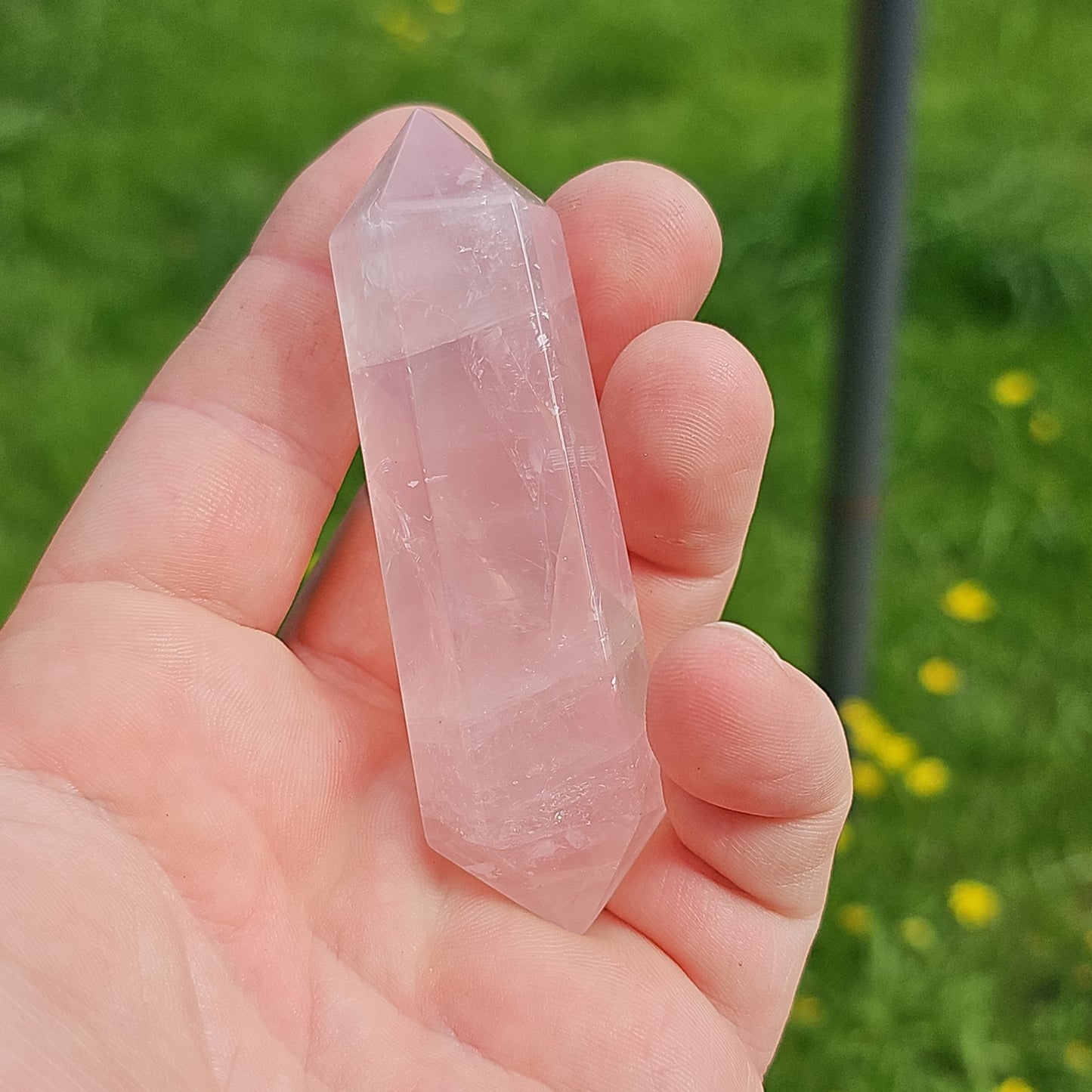 Rose Quartz DTs (Double Terminated Points)