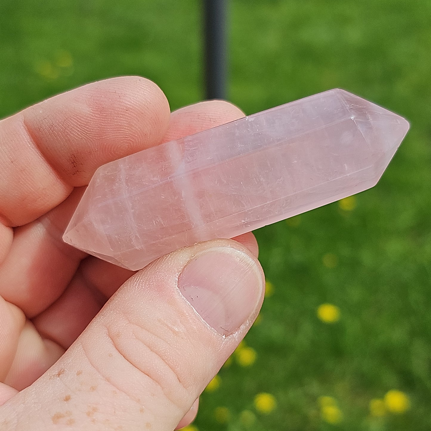 Rose Quartz DTs (Double Terminated Points)