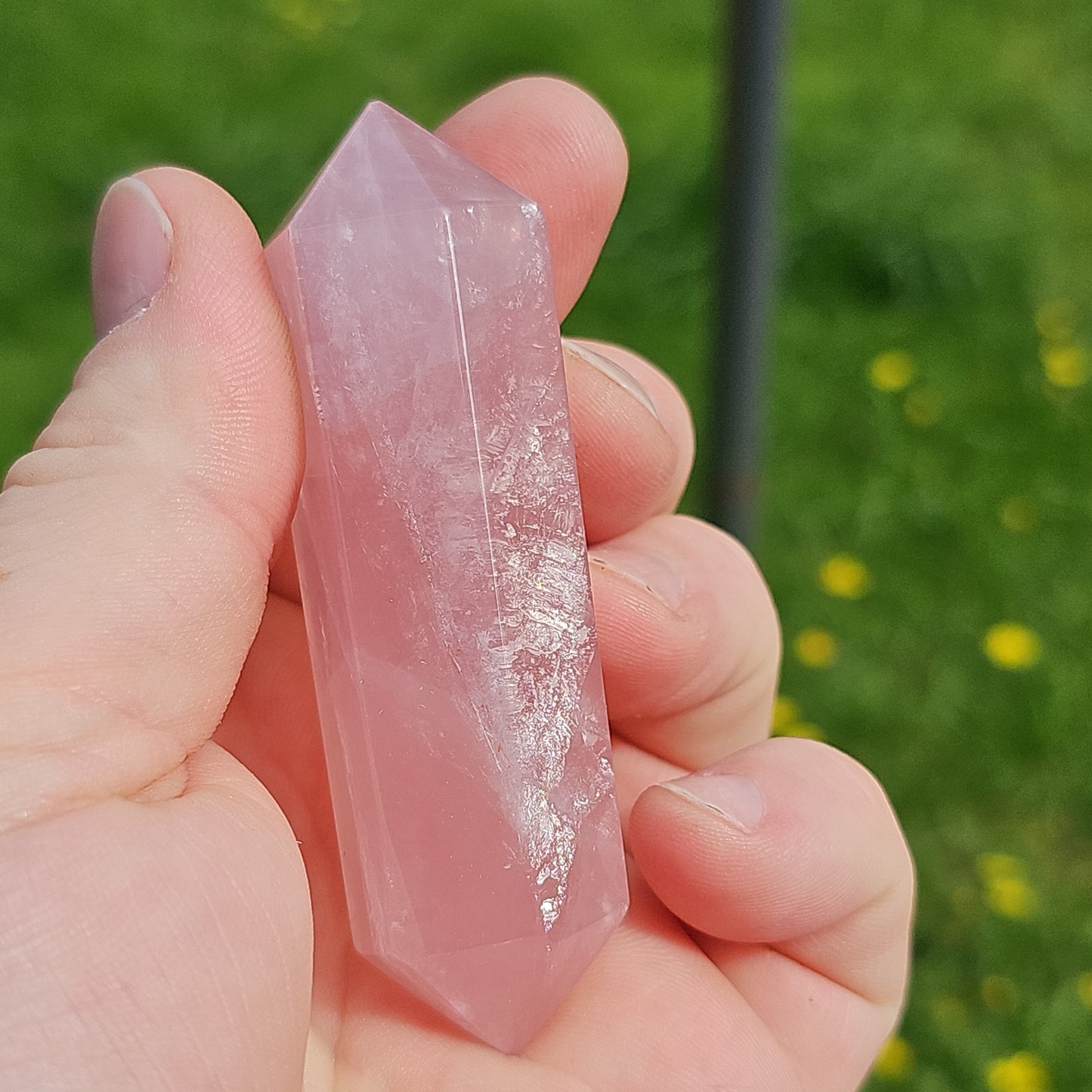 Rose Quartz DTs (Double Terminated Points)