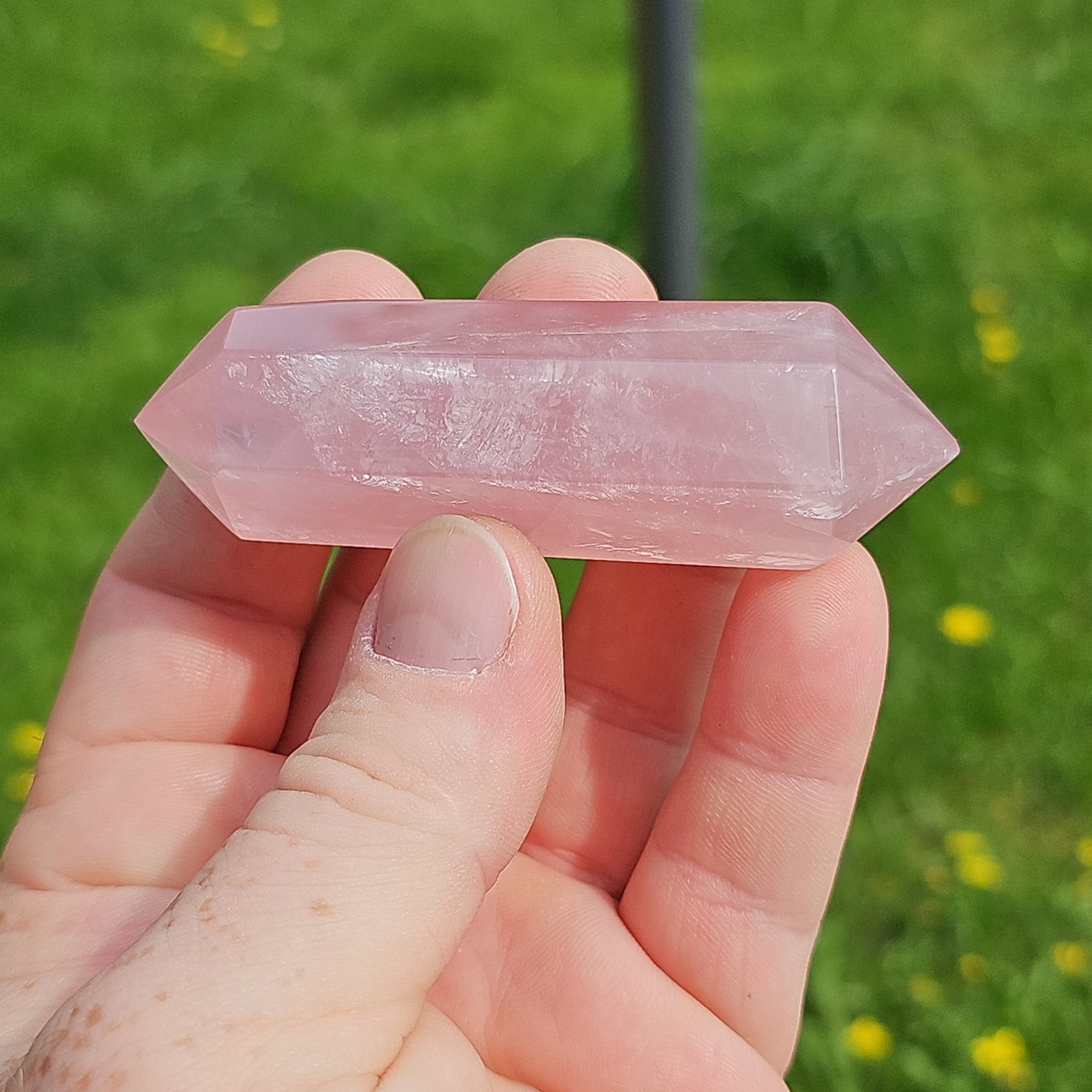 Rose Quartz DTs (Double Terminated Points)