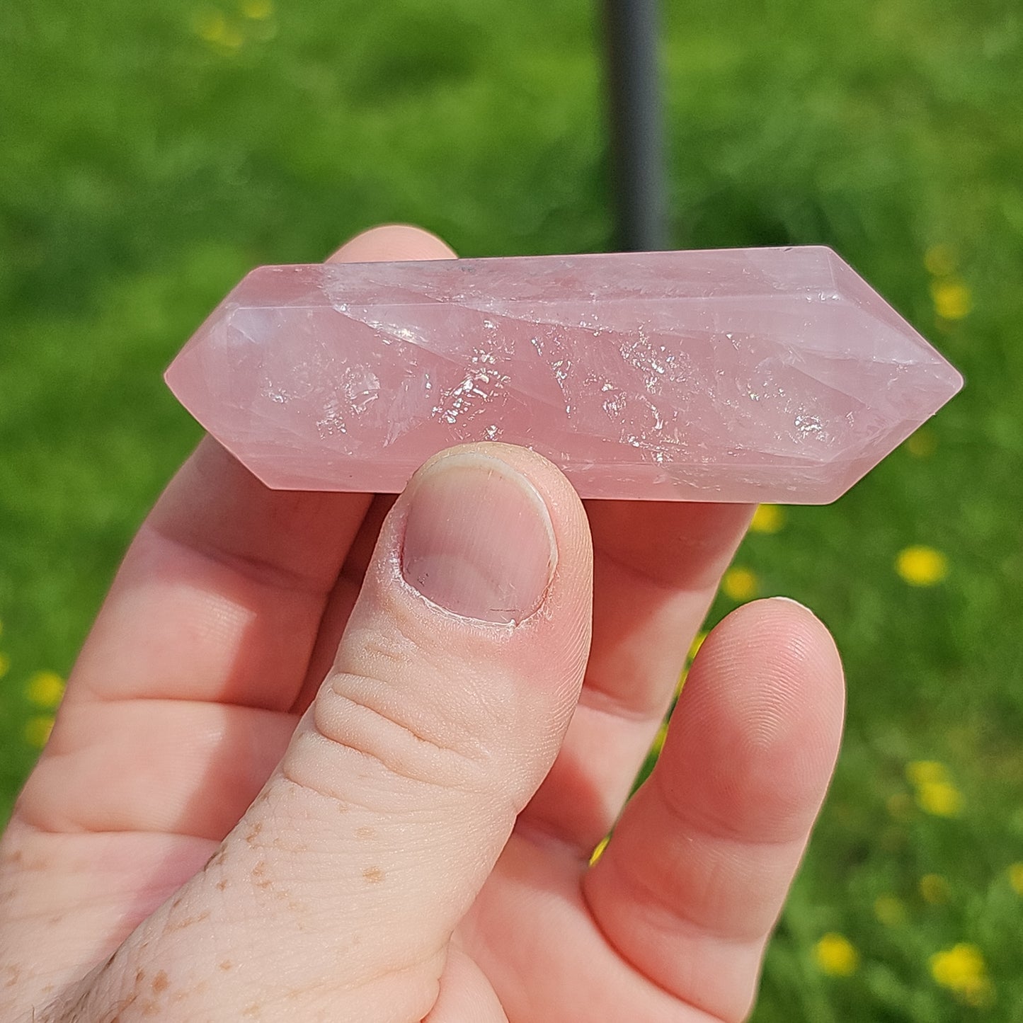 Rose Quartz DTs (Double Terminated Points)