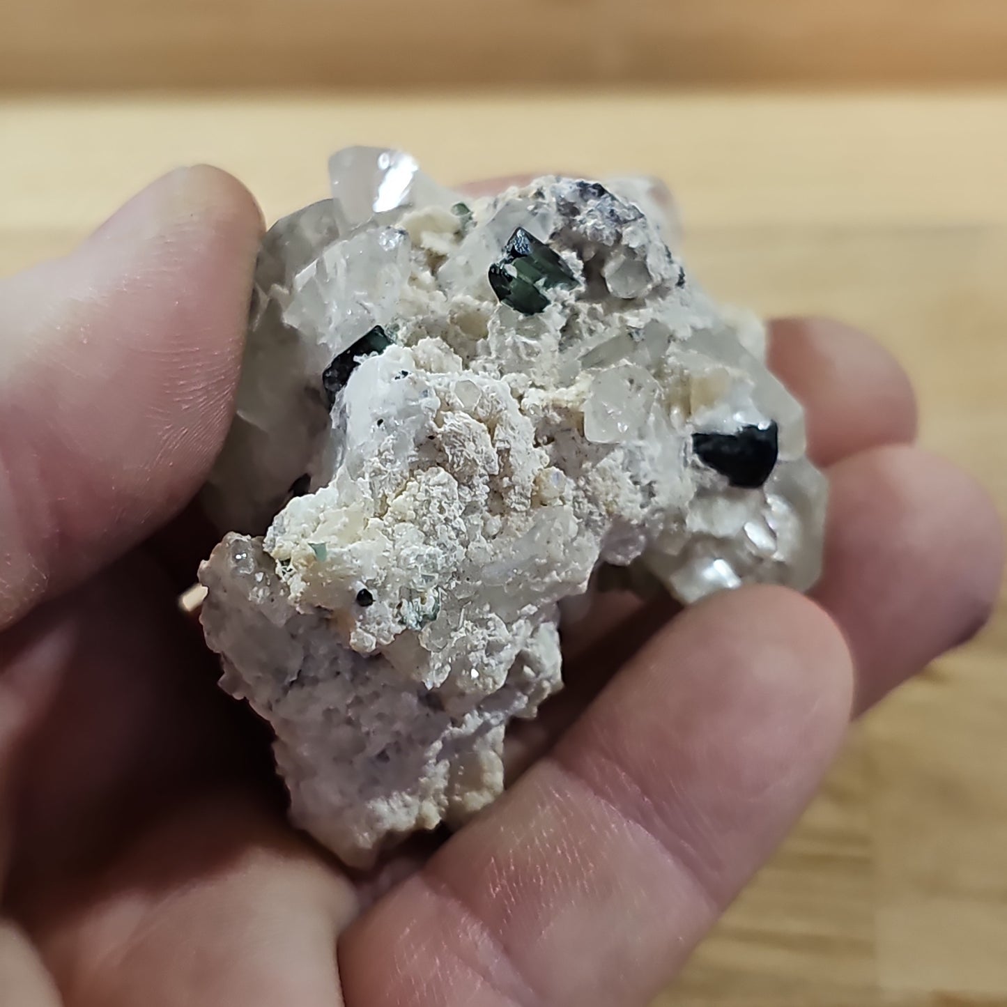 Tourmaline & Quartz in Matrix