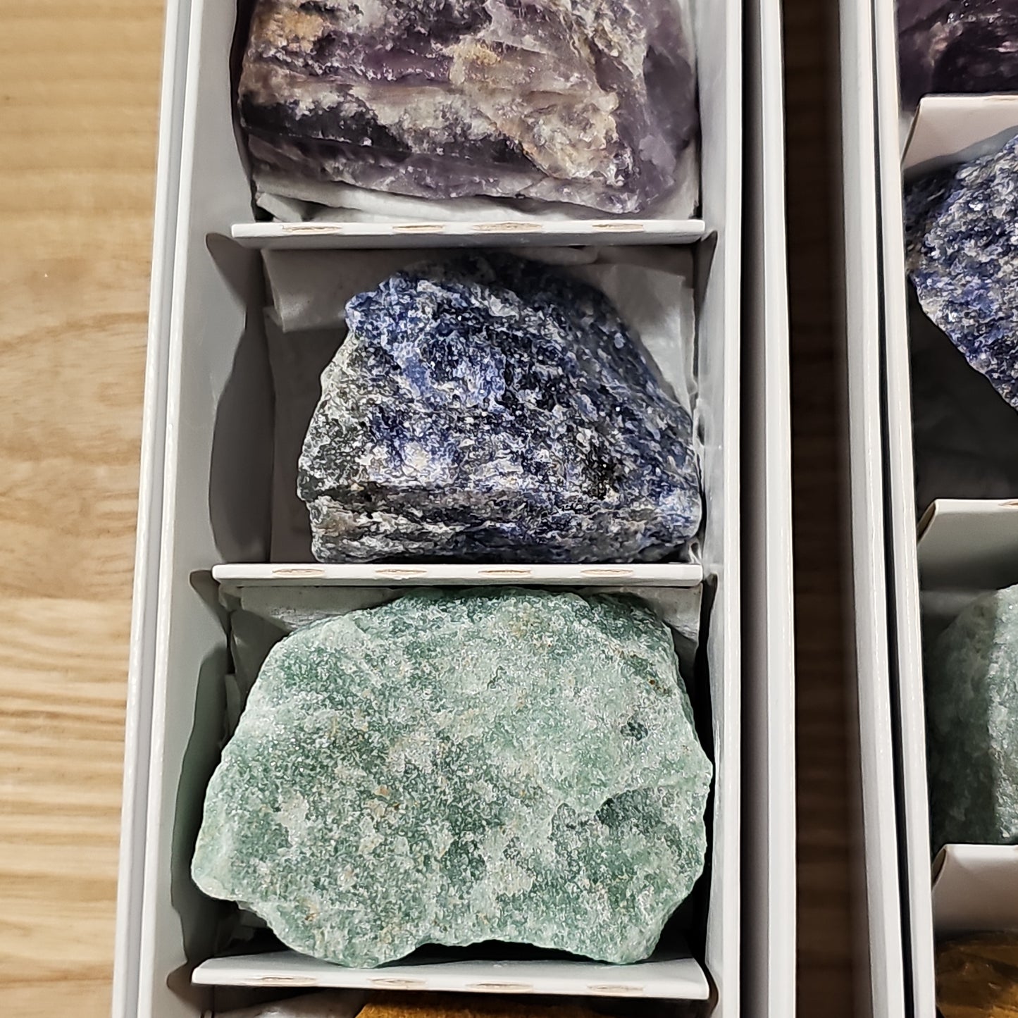 7 Chakra Rough Crystal Set