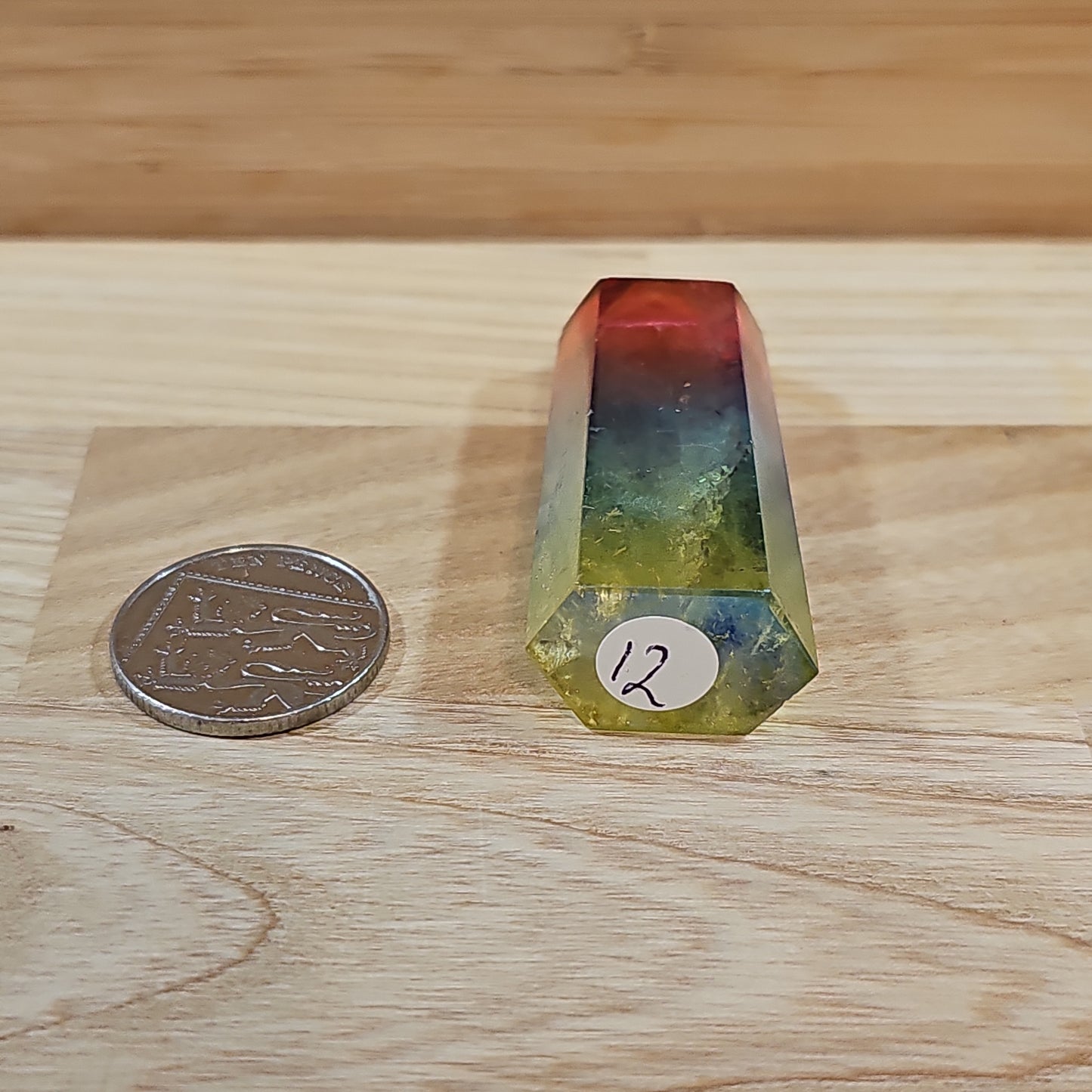 Rainbow Aura Quartz Points