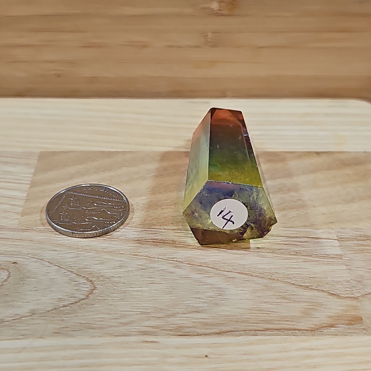 Rainbow Aura Quartz Points
