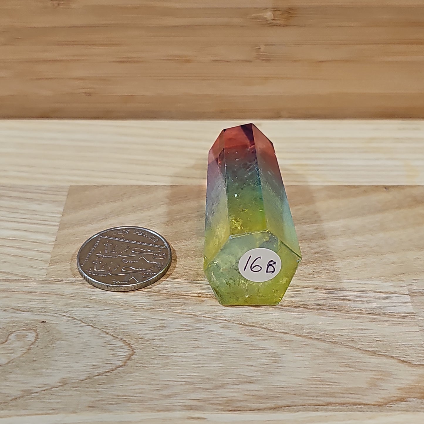 Rainbow Aura Quartz Points