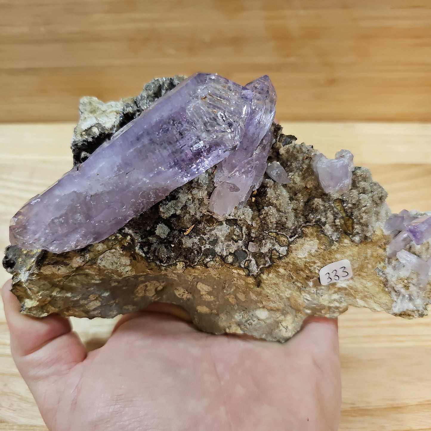 Vera Cruz Amethyst Display Piece