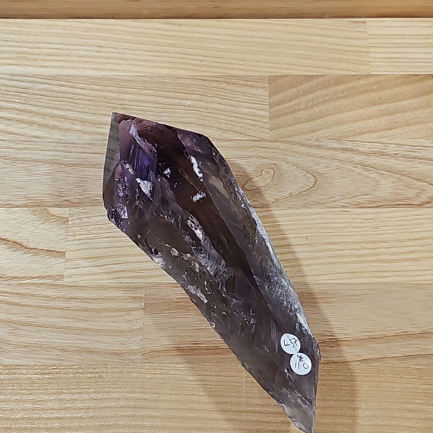 Amethyst 'Elestial' Torches
