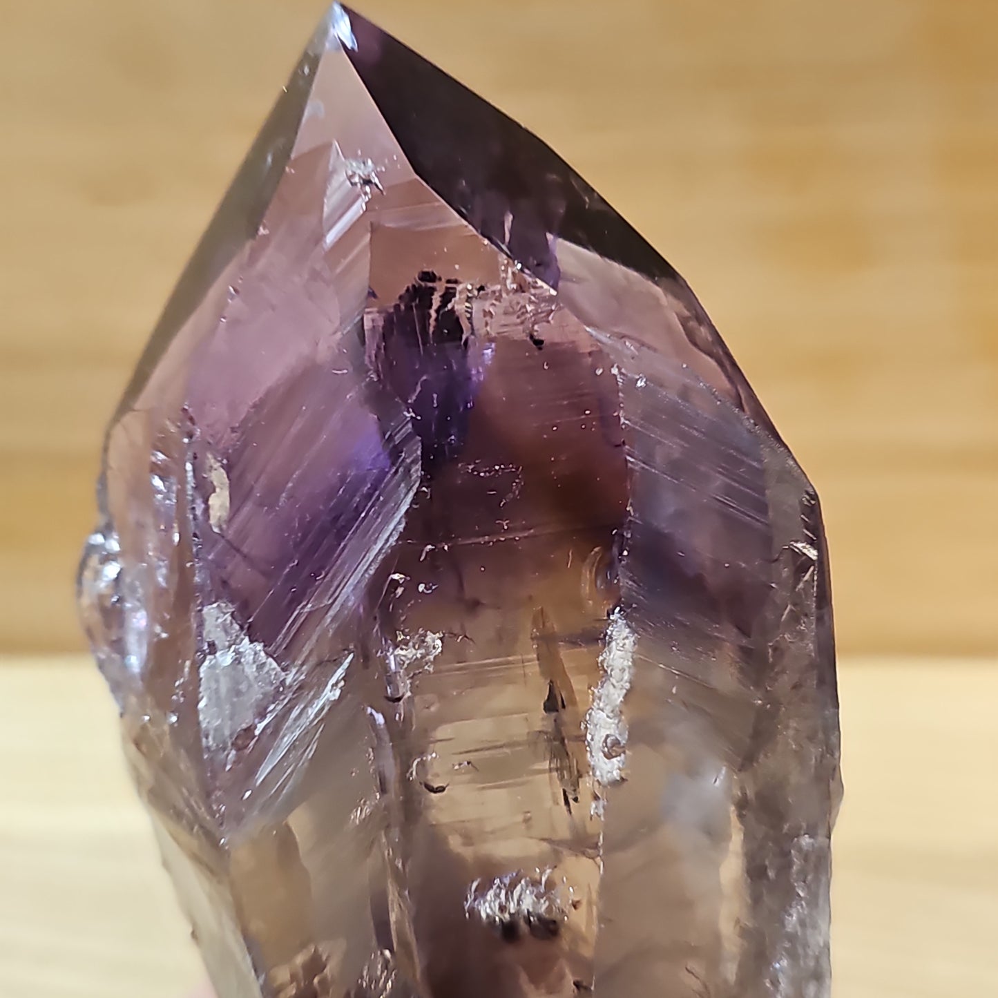 Amethyst 'Elestial' Torches
