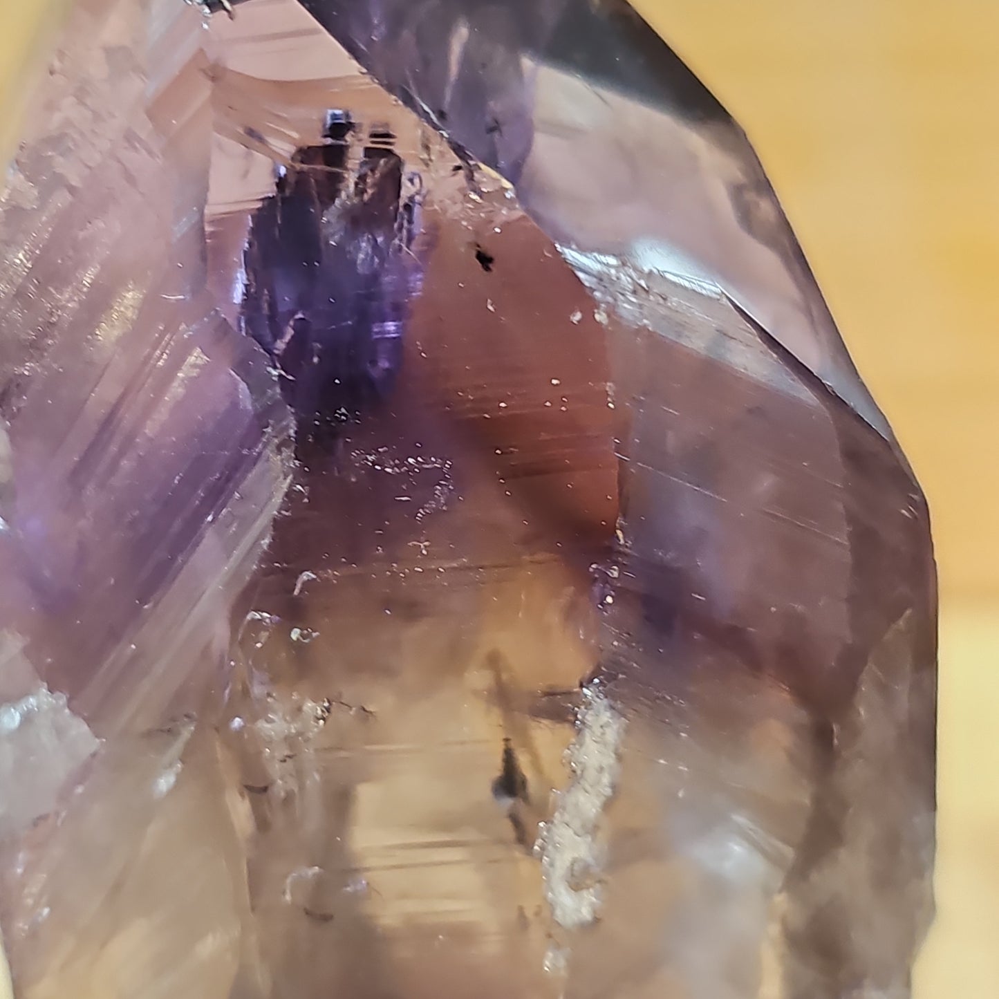 Amethyst 'Elestial' Torches