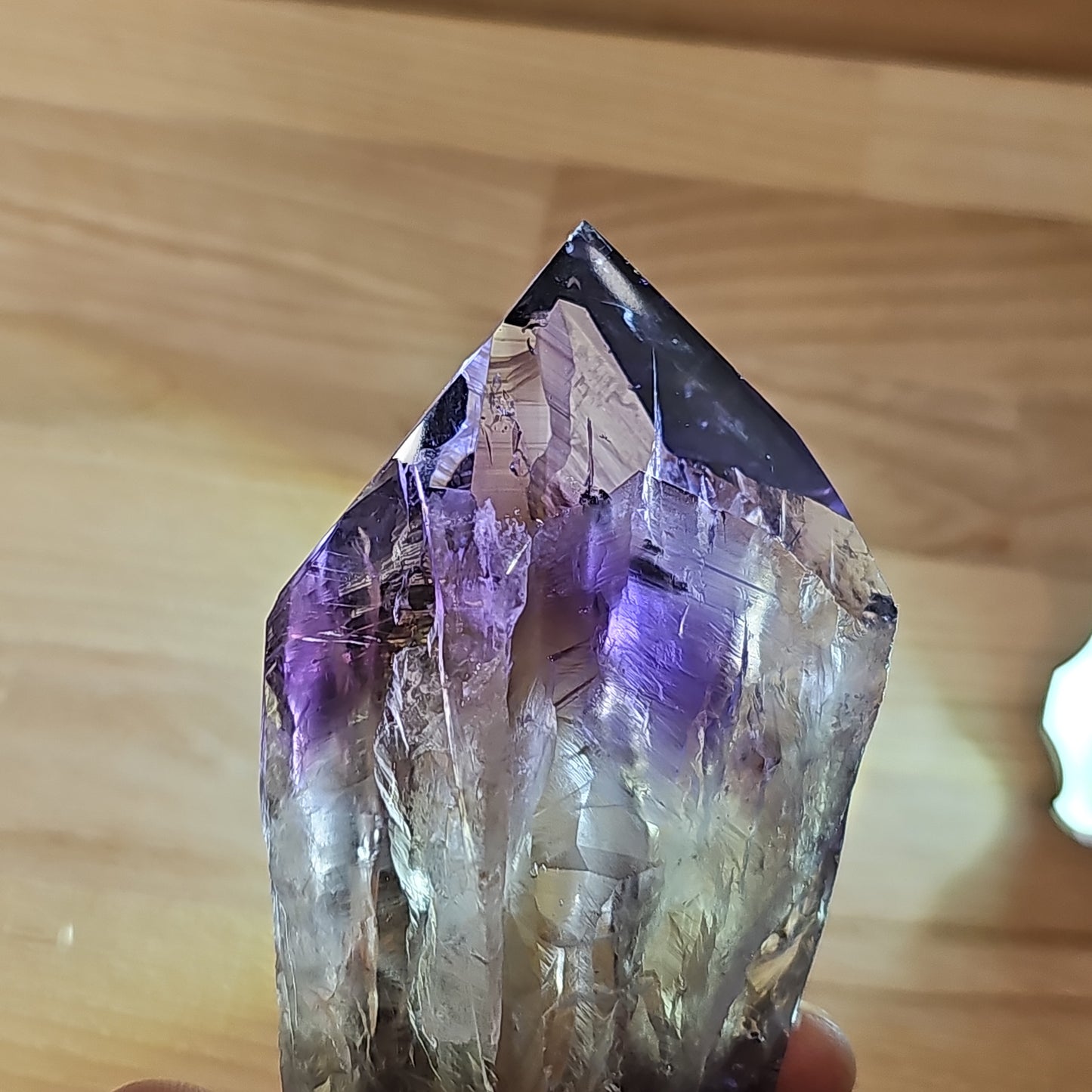Amethyst 'Elestial' Torches